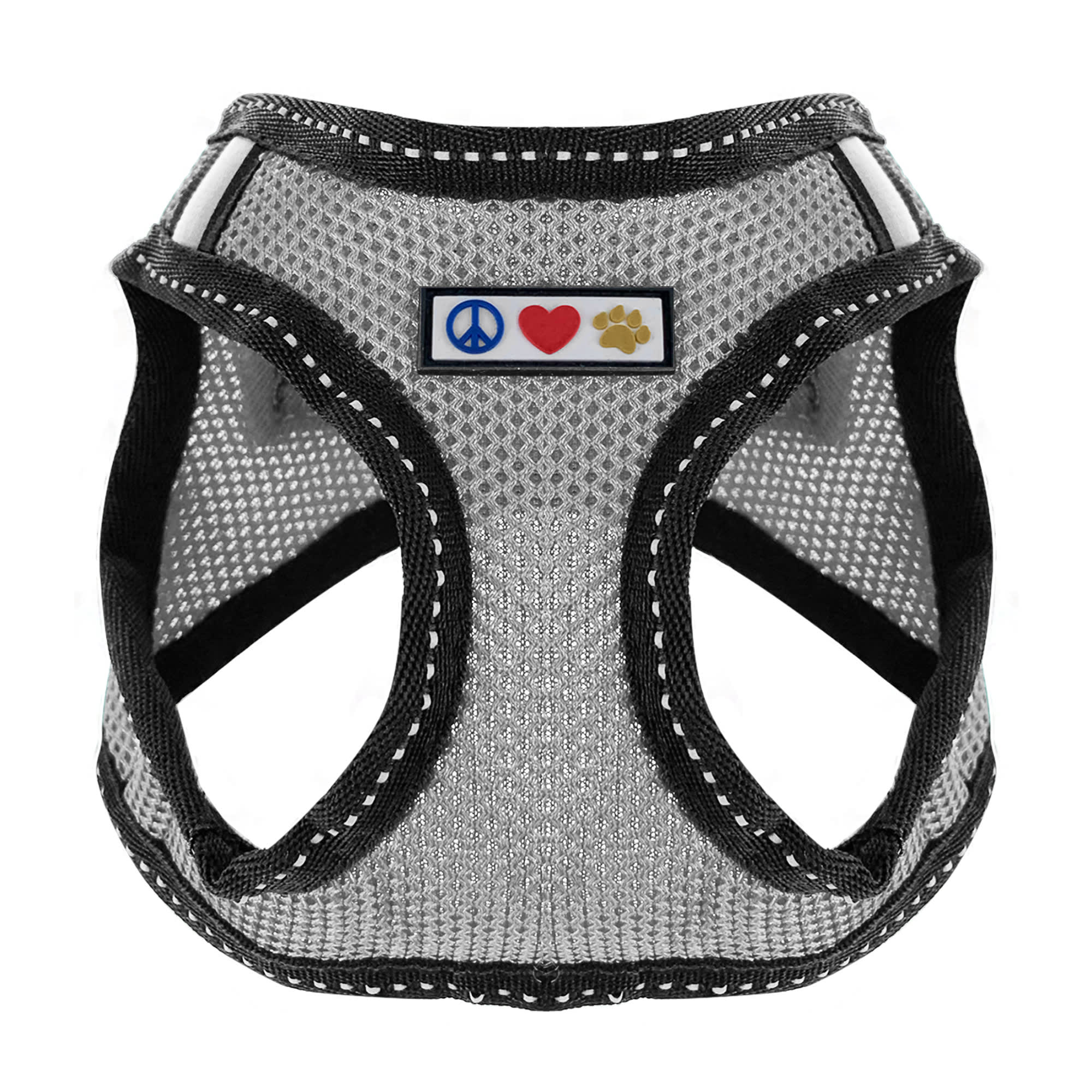 Pawtitas Grey Reflective Dog Harness, XSmall Petco