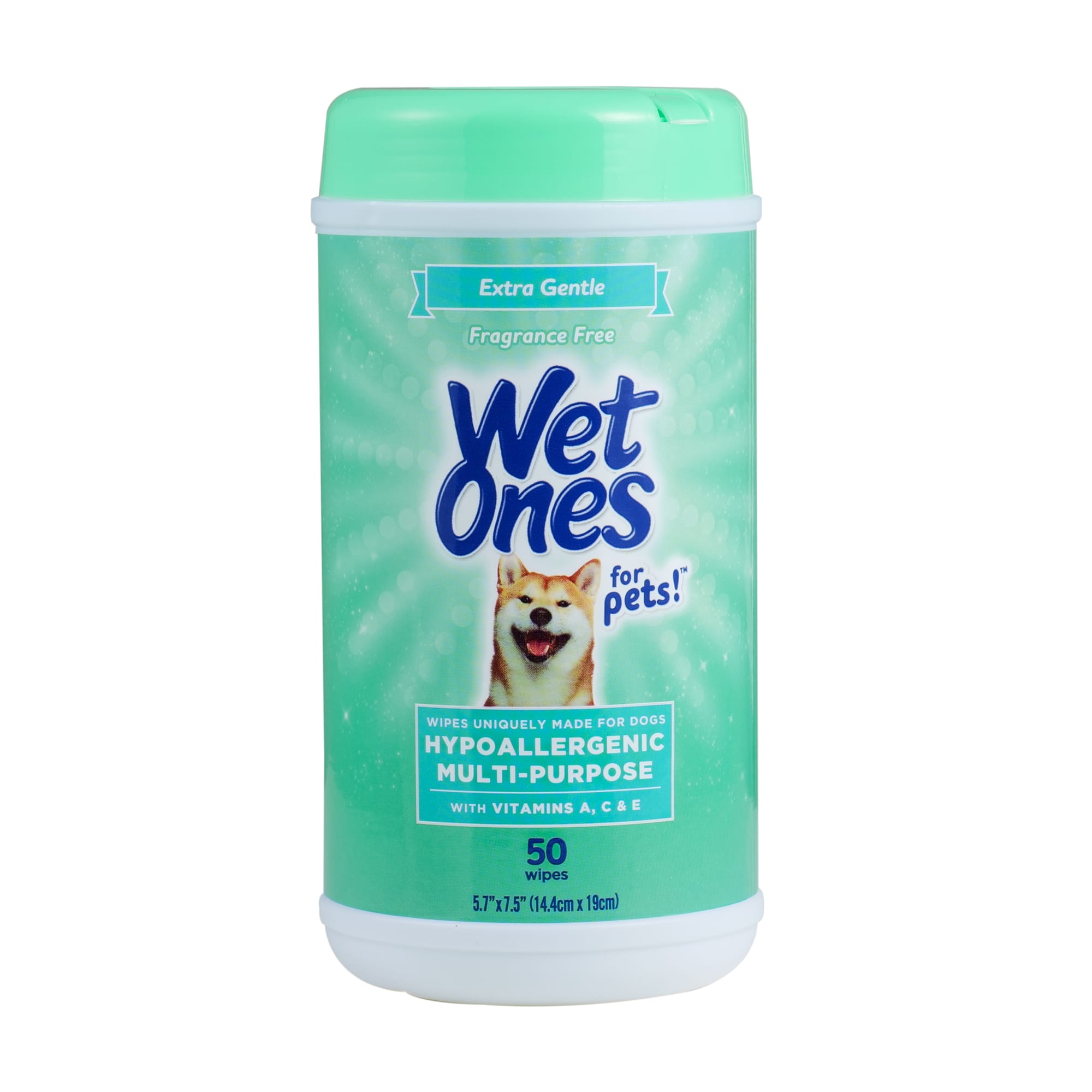 Wet Ones for Pets Hypoallergenic FragranceFree MultiPurpose Dog Wipes