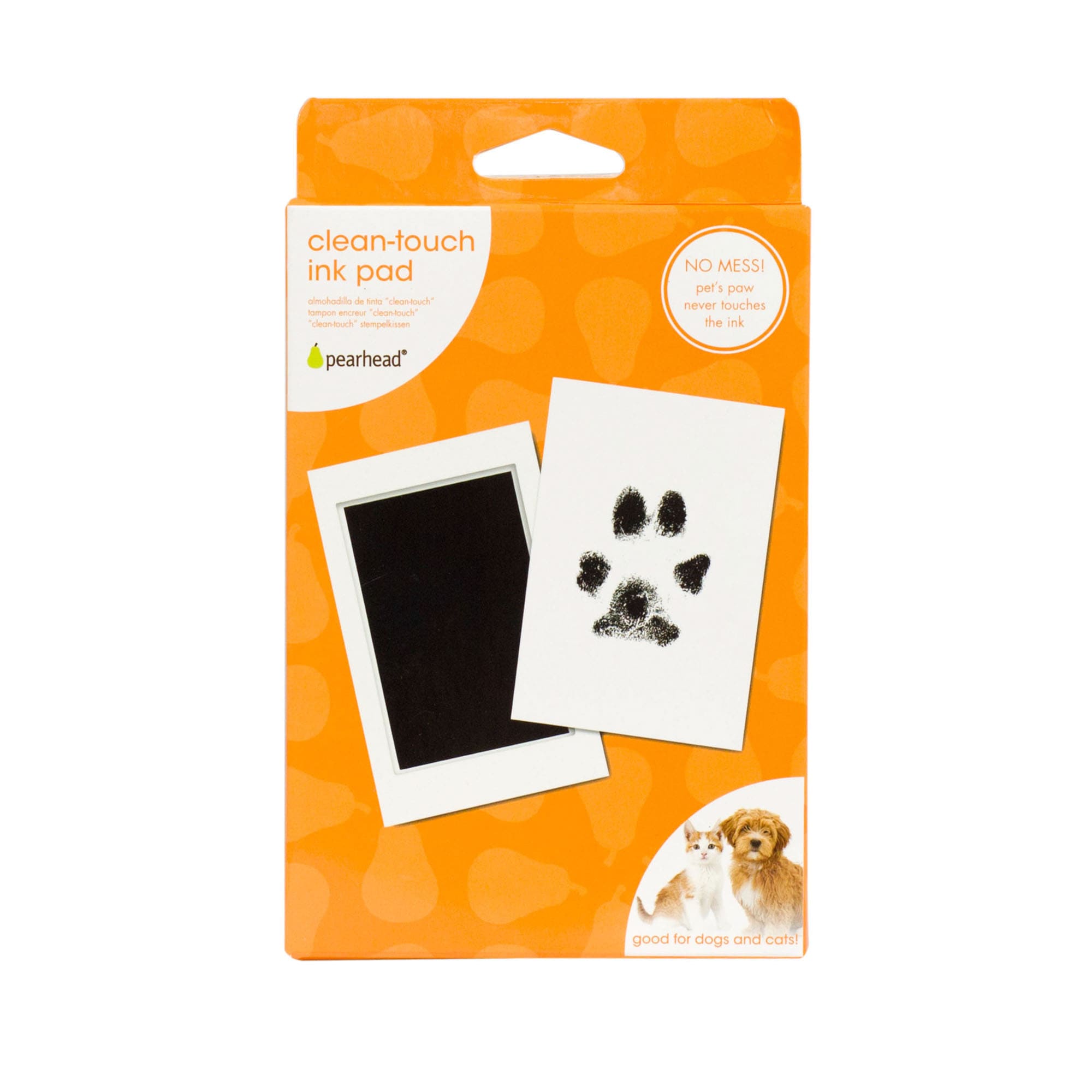 Pearhead Pet Pawprints Clean-Touch Ink Pad for Dogs and Cats