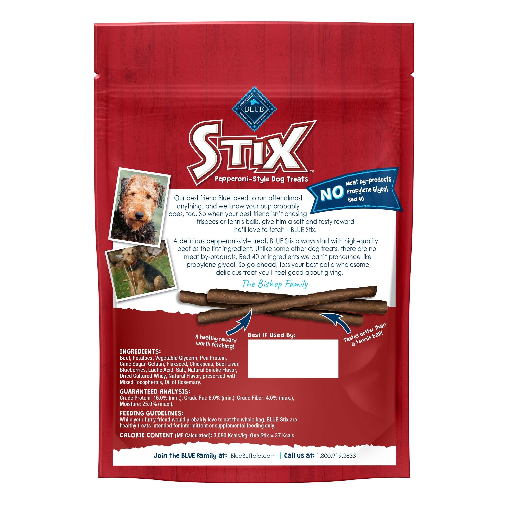 Blue Buffalo Stix Natural Soft-moist Dog Treats With Beef Recipe - 5oz :  Target