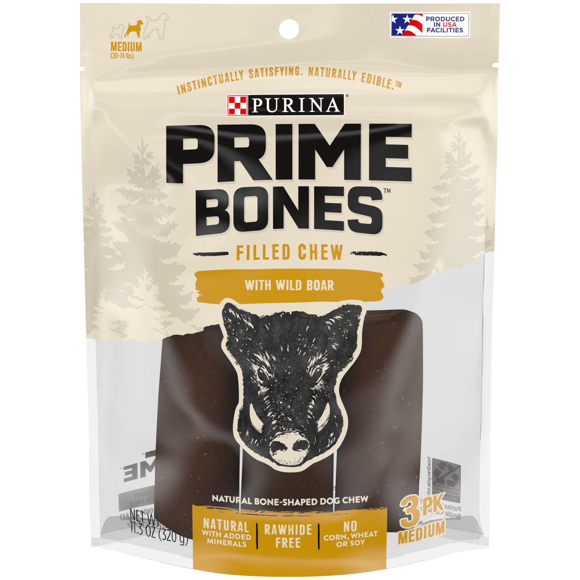 purina prime bones bison