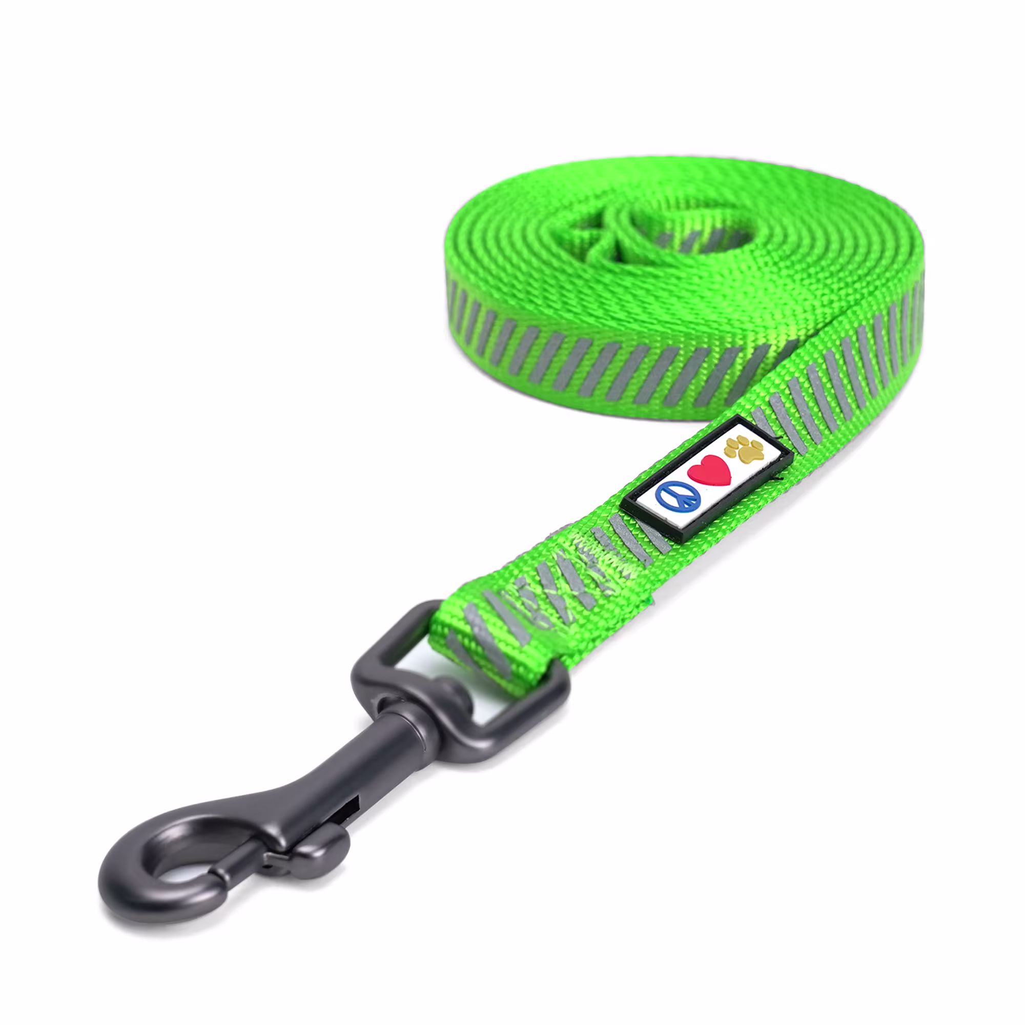 Pawtitas Green Reflective Traffic Dog Leash Petco