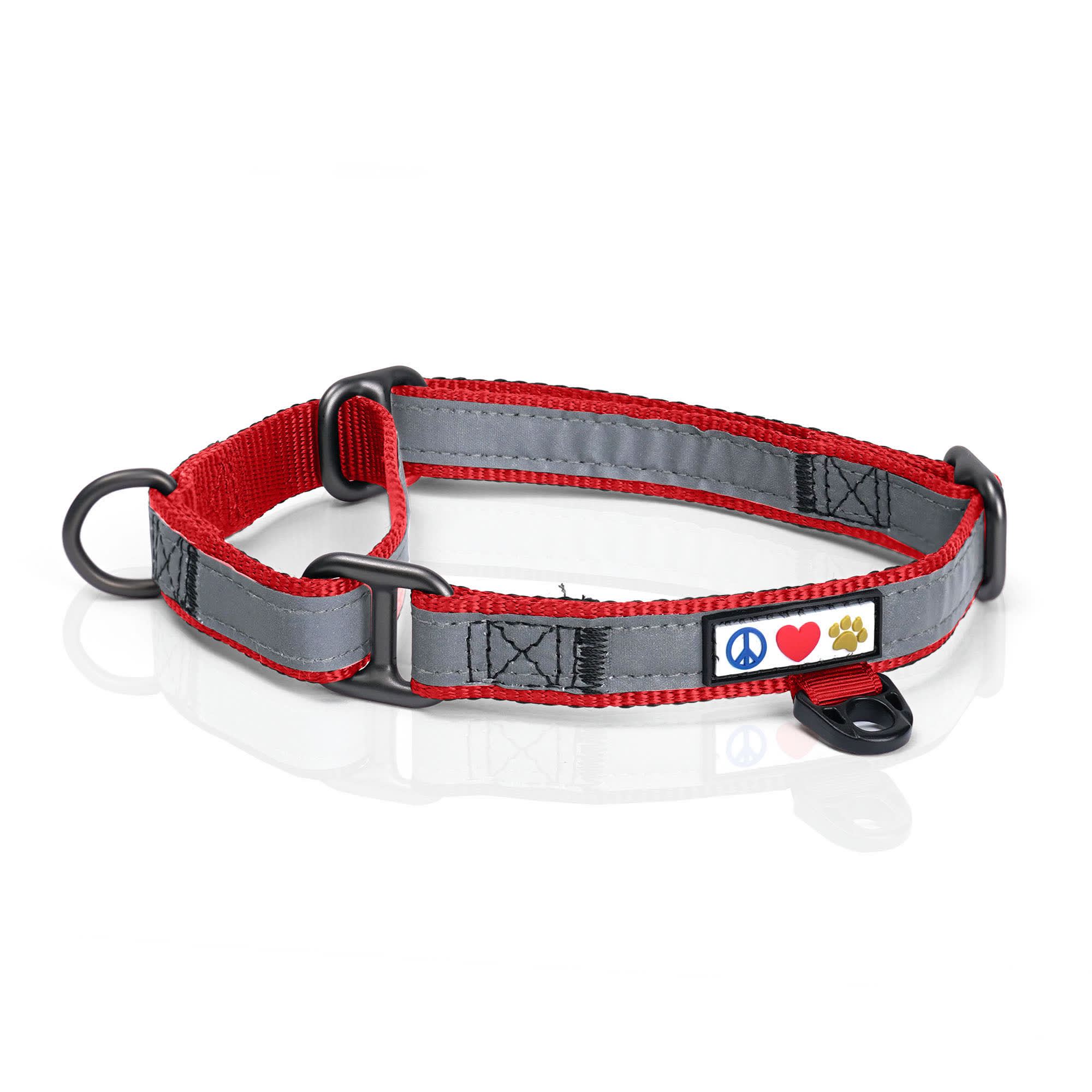 Red padded dog sales collar