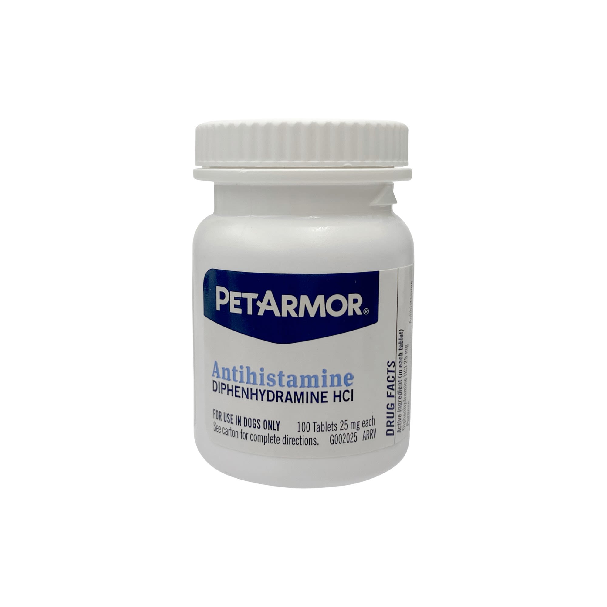 Petarmor Allergy Relief Antihistamine For Dogs 100 Tabs Canoeracing