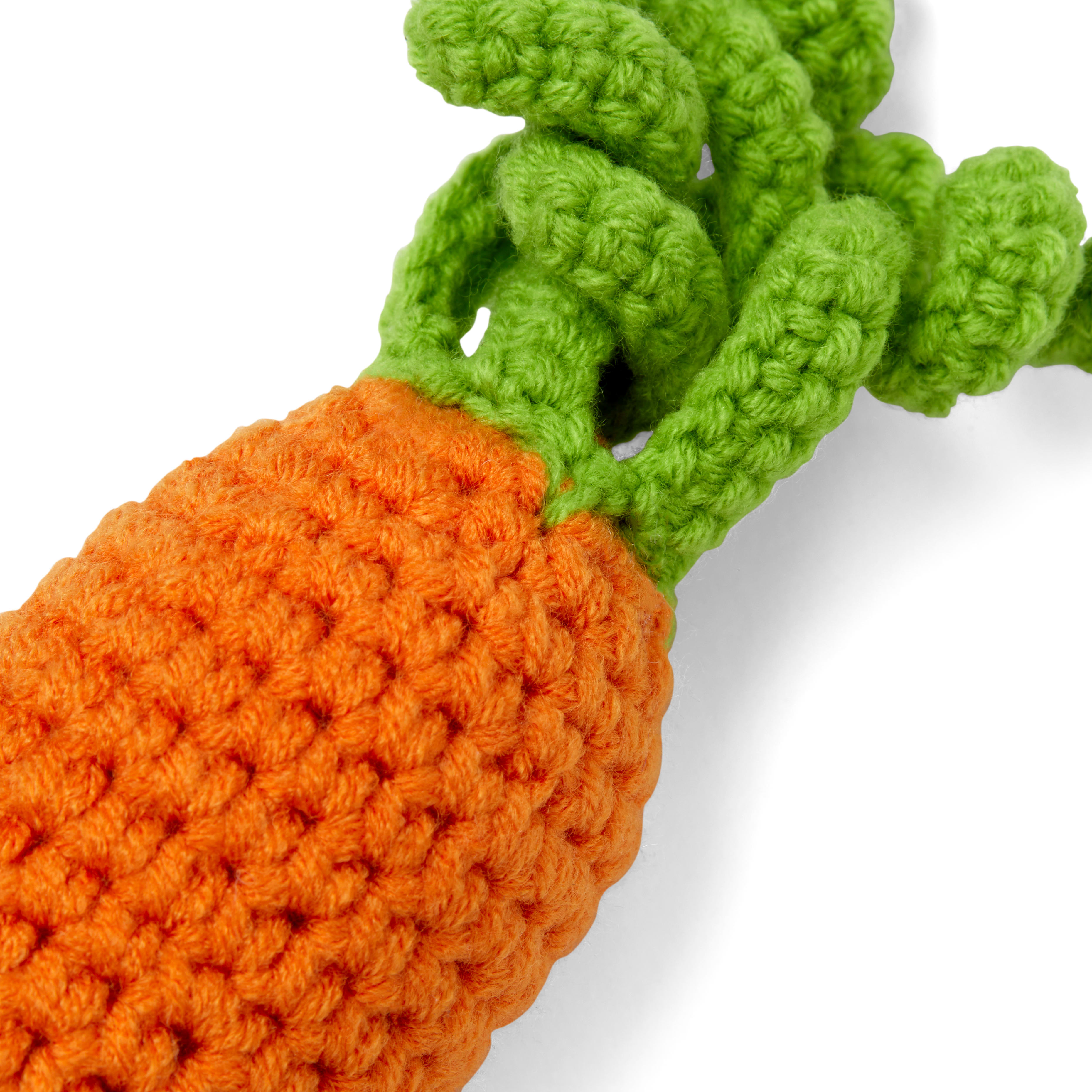 Carrot Crochet Dog Toy by Dogo