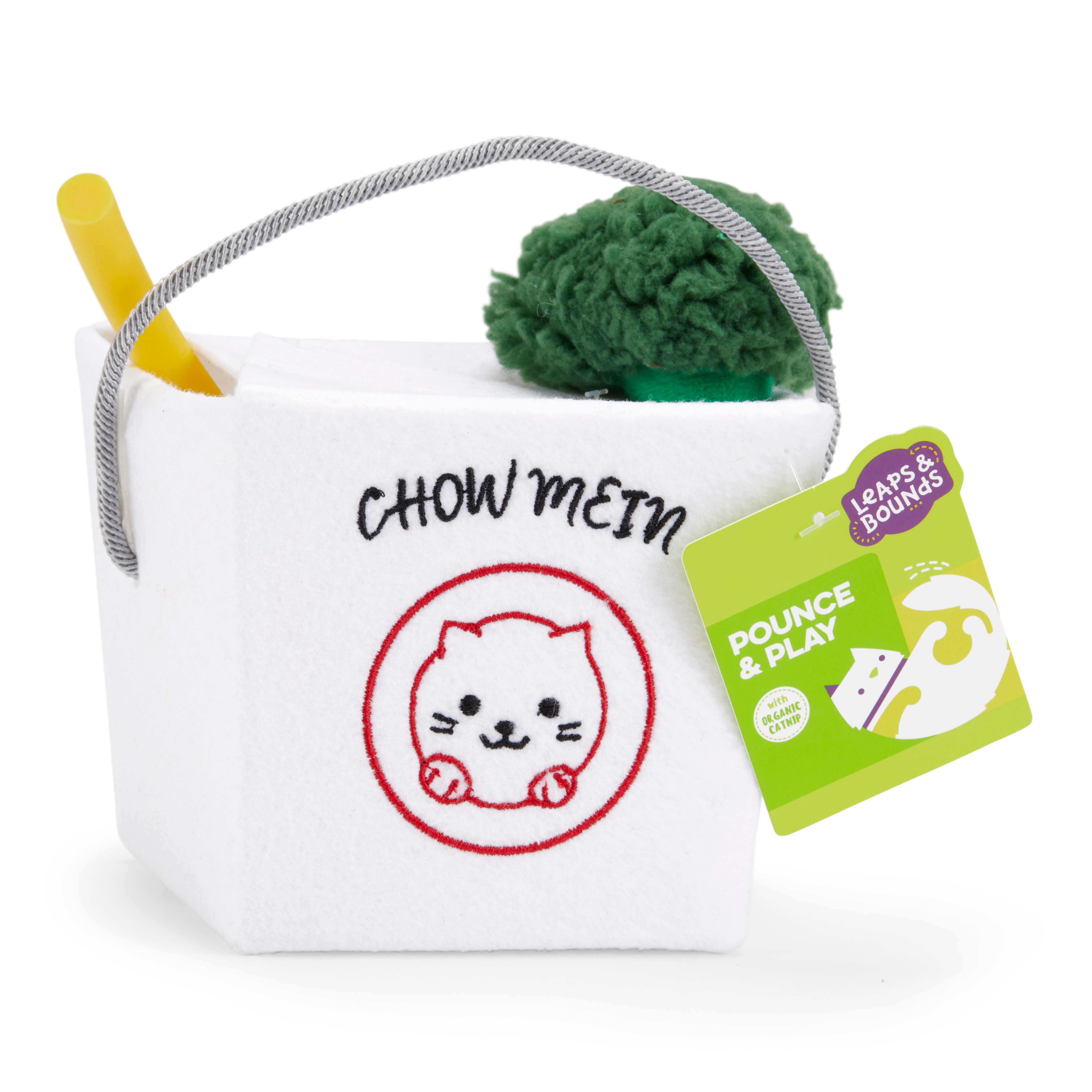 Leaps & Bounds Noodle Box Cat Toy Set Petco