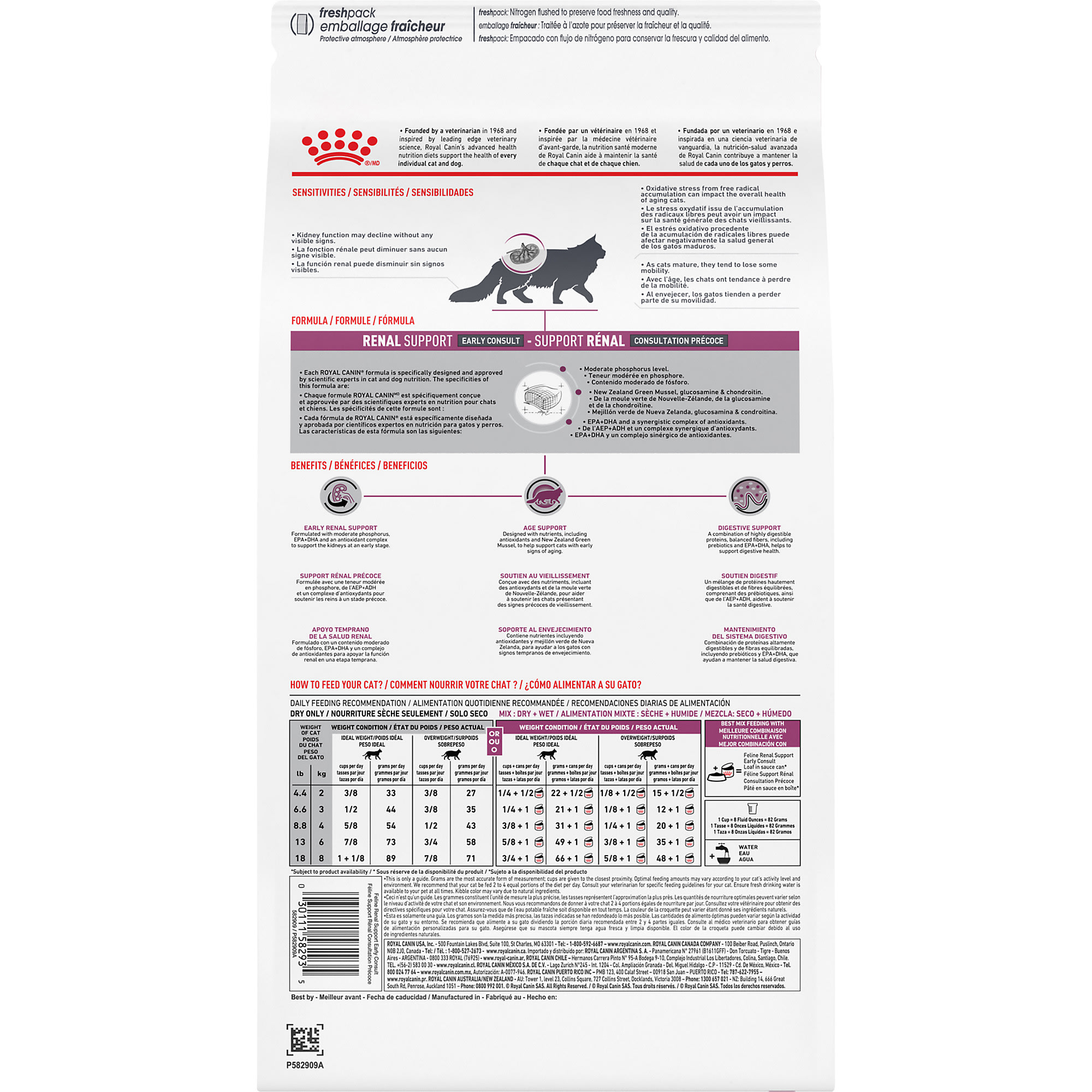 Royal Canin Veterinary Diet Feline Renal Support Early Consult Dry