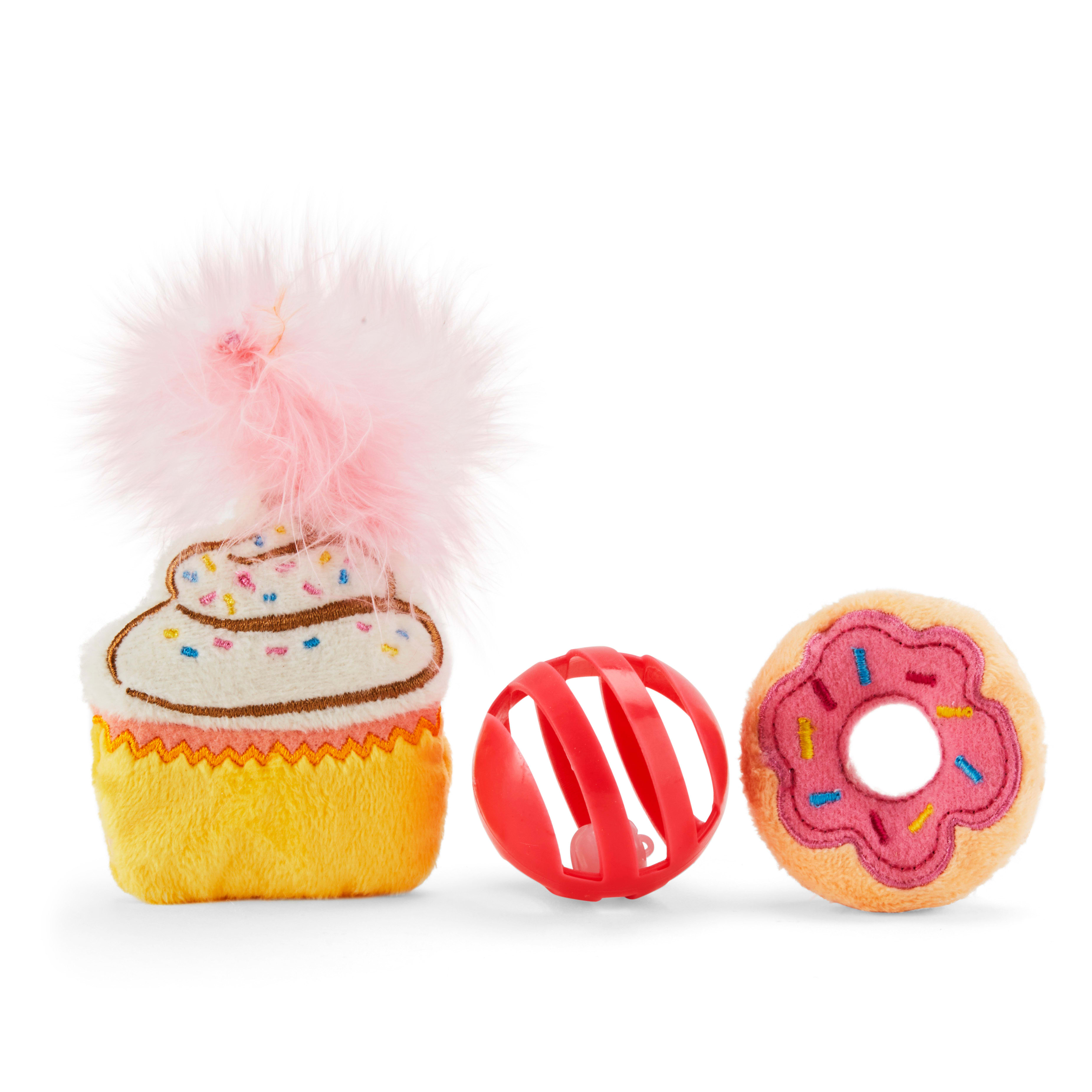 EveryYay Sweets Ferret Toy Set with Plush & Ball