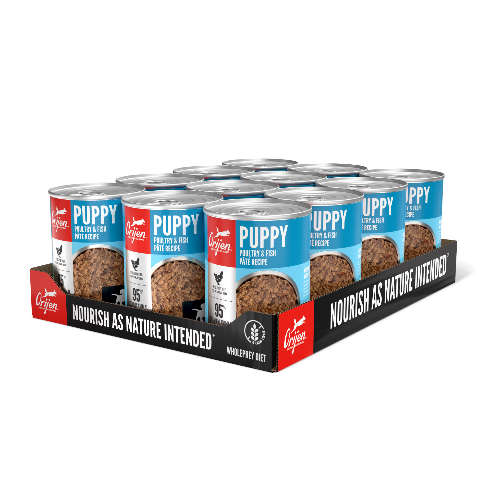 ORIJEN Grain Free Puppy Poultry Fish Pate Wet Dog Food from Petco