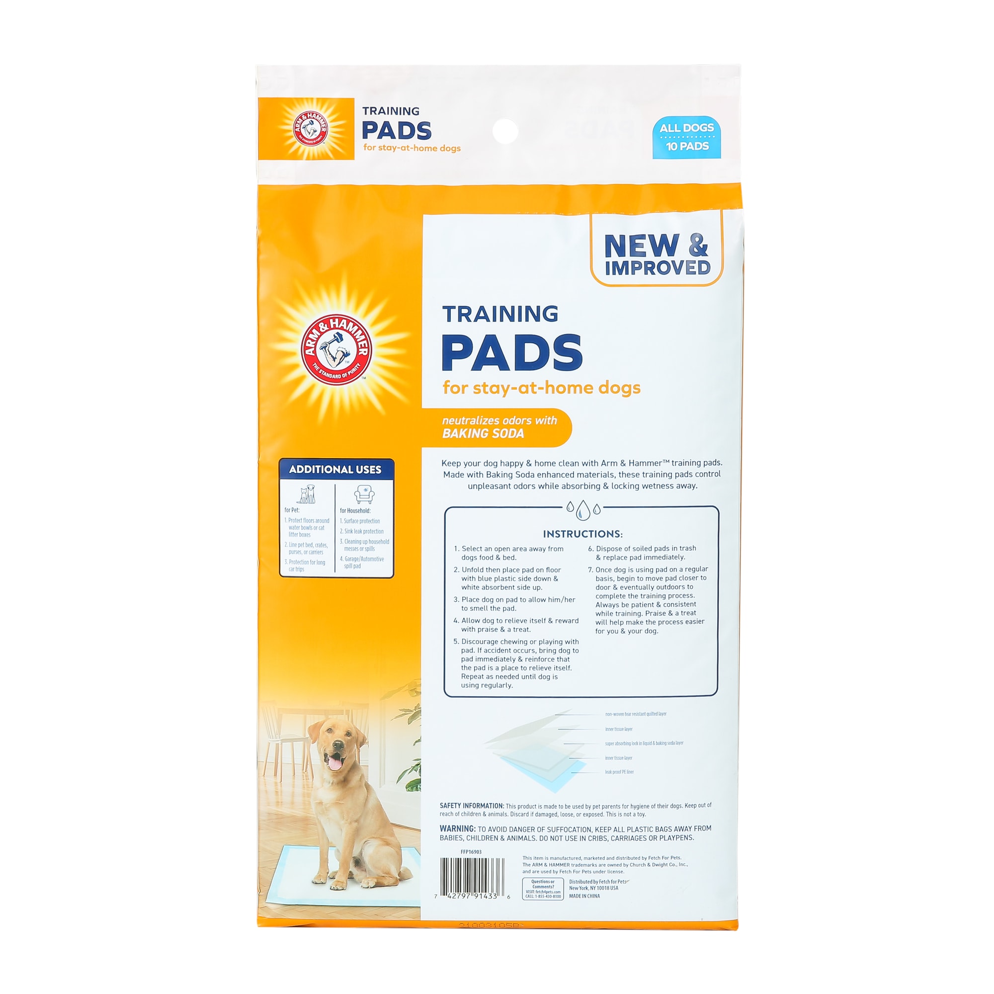 Arm & hammer dog hot sale pads