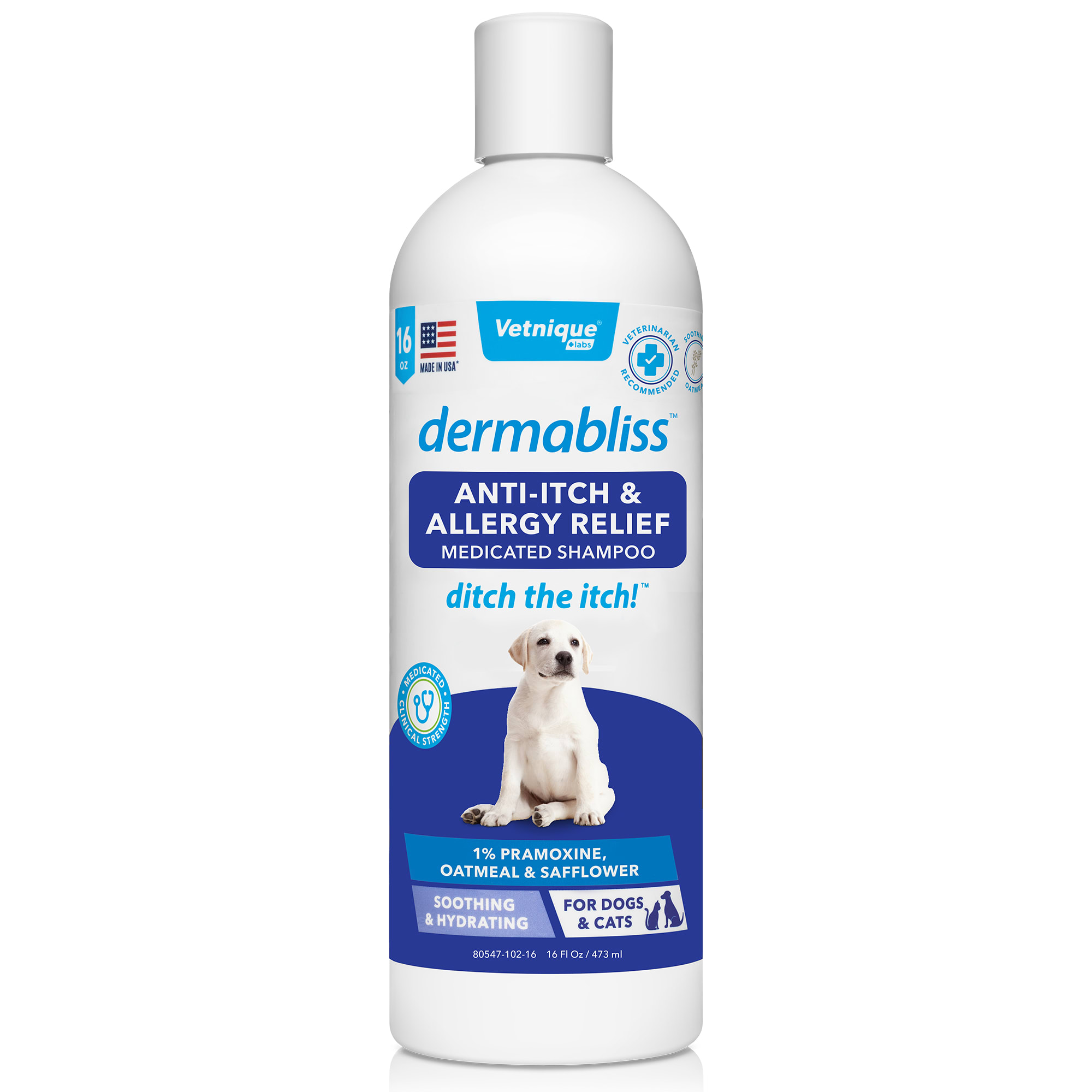 Dog allergic to clearance shampoo