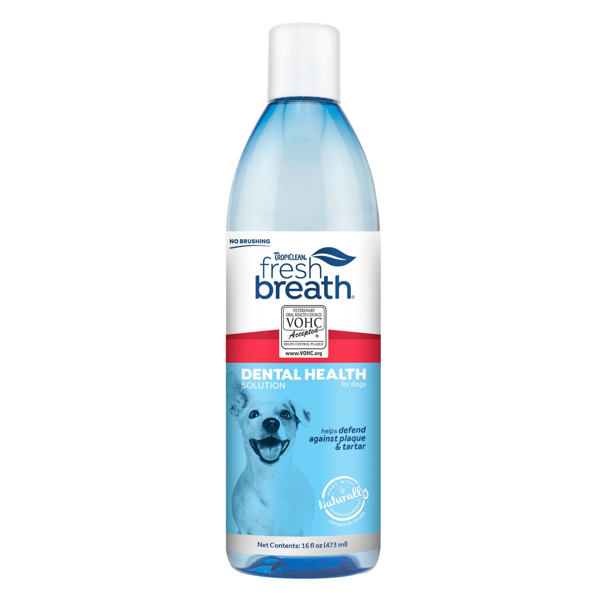 TropiClean Fresh Breath Dog Dental Health Solution, 16 fl. oz. Petco