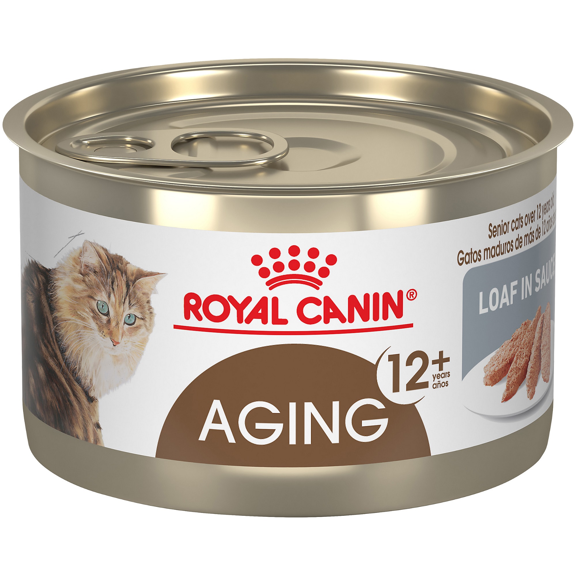 Royal Canin Aging 12 Loaf in Sauce Wet Cat Food 5.1 oz. Case of