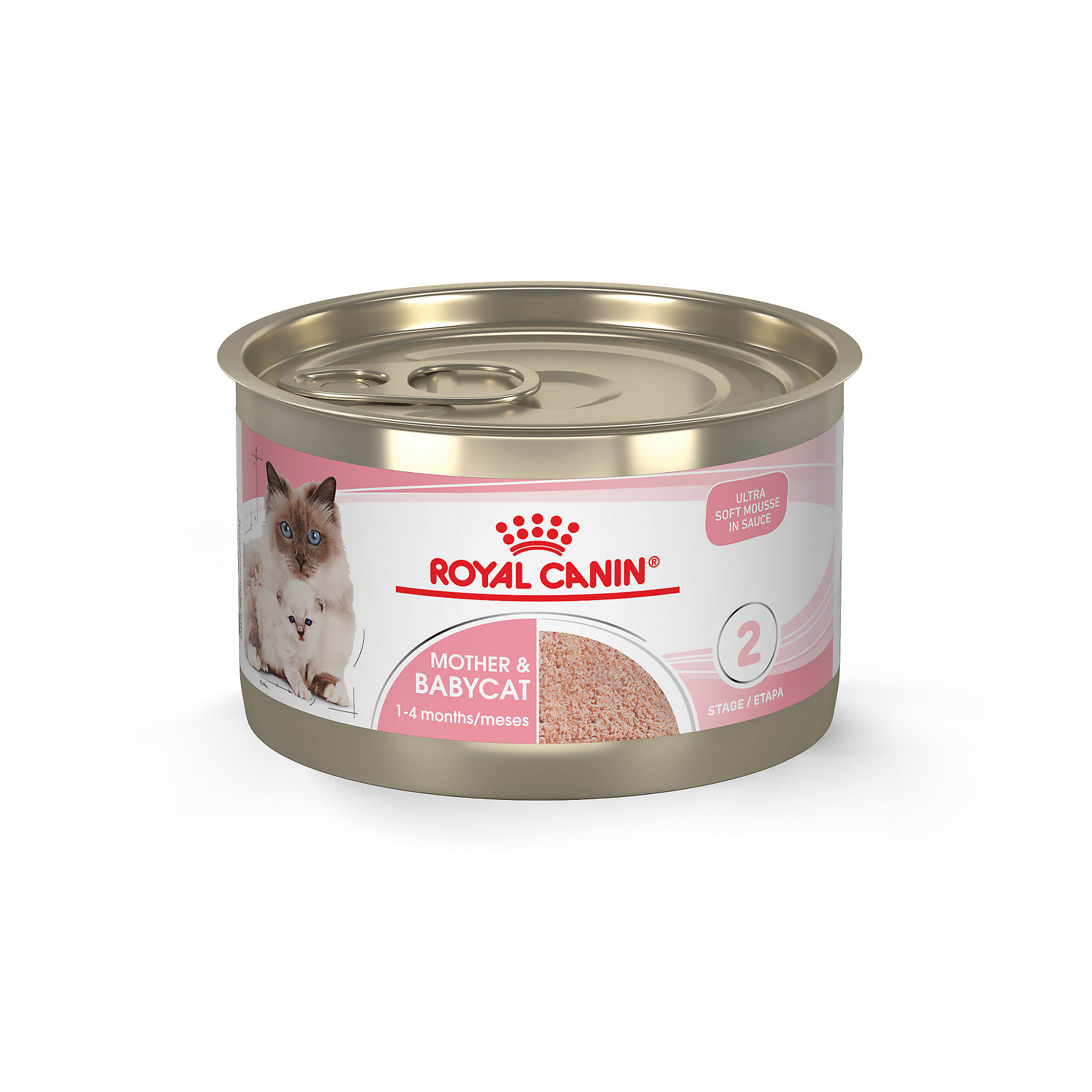 Royal Canin Mother & Babycat Ultra-Soft Mousse in Sauce Wet Cat Food, 5