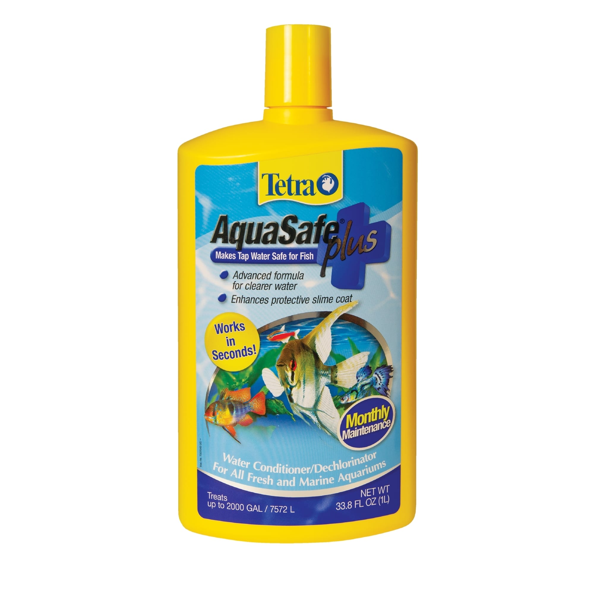 Tetra AquaSafe Plus Freshwater & Marine Aquarium Water Conditioner —  PetPartners Store