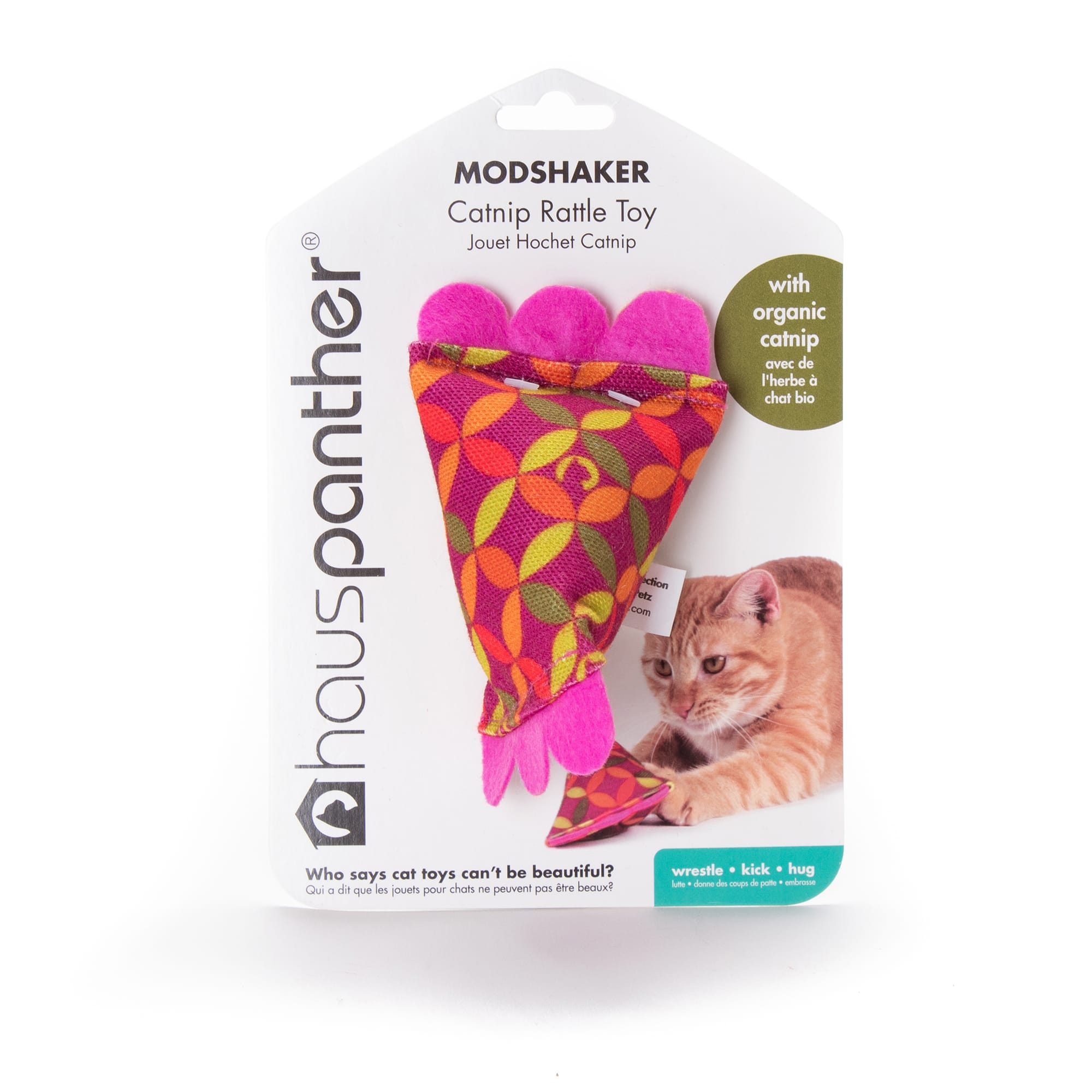 Hauspanther Collection By Primetime Modshakers Zest Cat Toy Large Petco