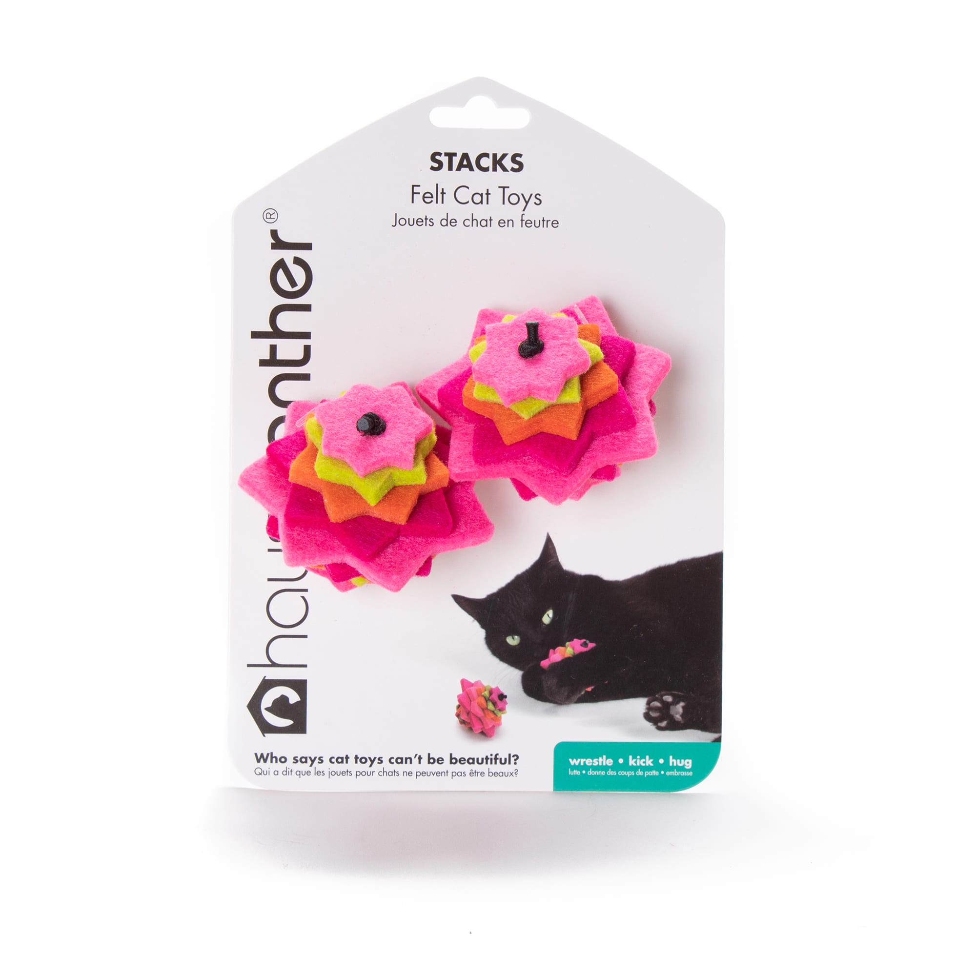 Hauspanther Collection By Primetime Stacks Zest Cat Toy Medium Petco