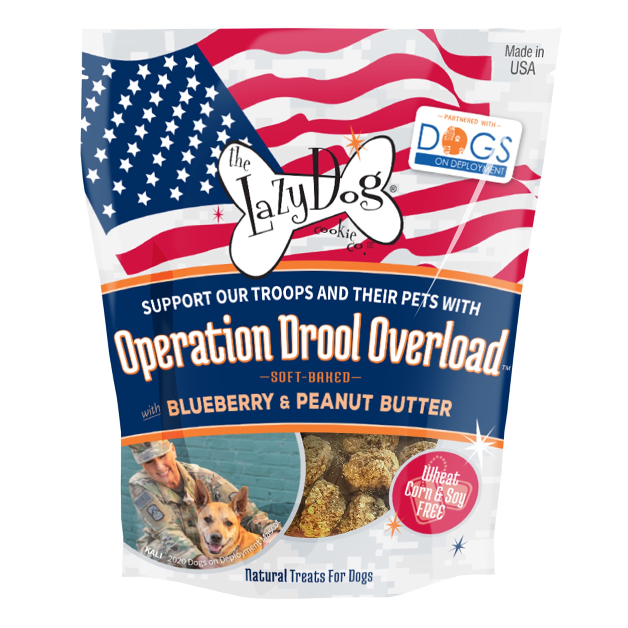 Peanut butter blueberry outlet dog treats