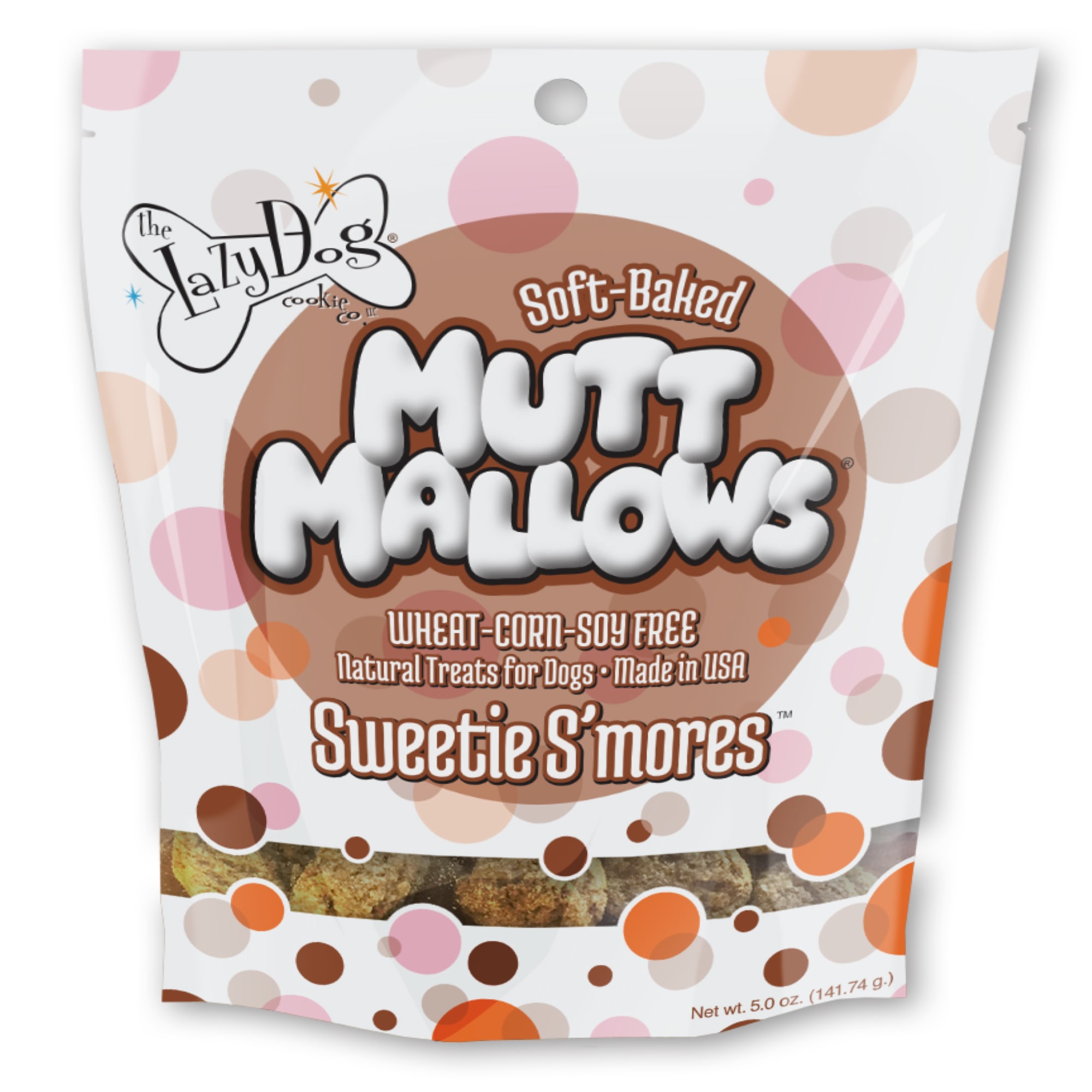The Lazy Dog Cookie Co. Mutt Mallows Sweetie S'Mores SoftBaked Dog