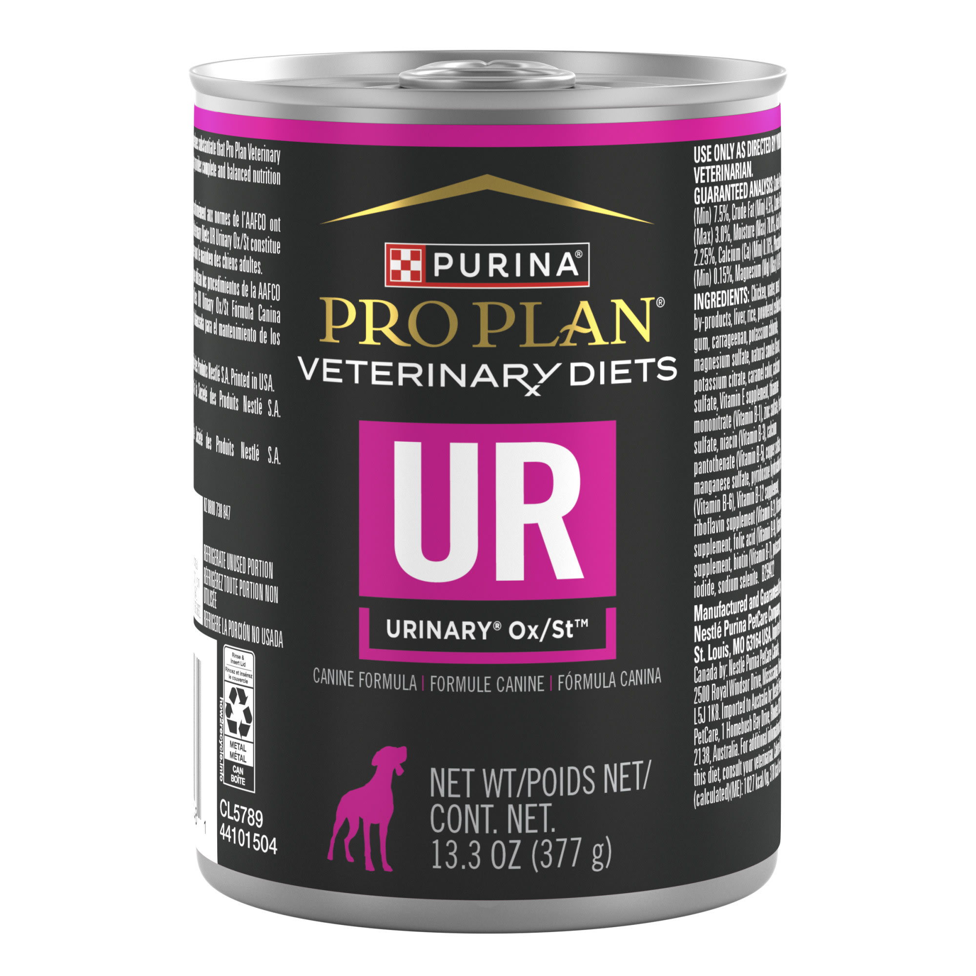 Purina Pro Plan Veterinary Diets UR Urinary Ox/St Canine Formula Wet ...