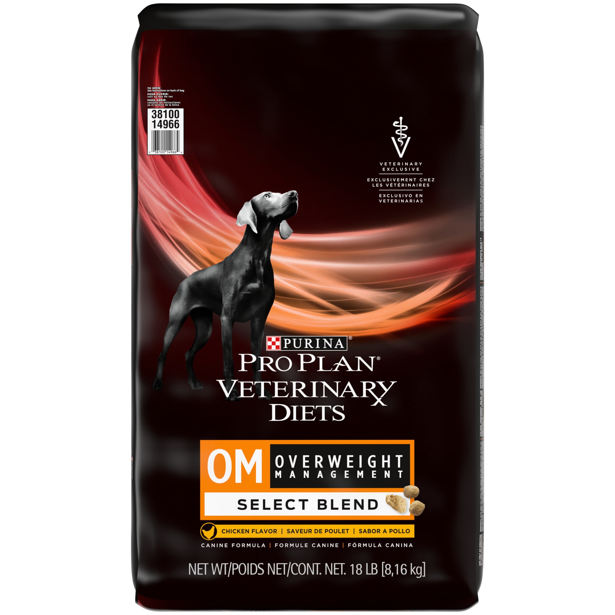 Purina Pro Plan Veterinary Diets OM Select Blend Overweight Management With Chicken Canine