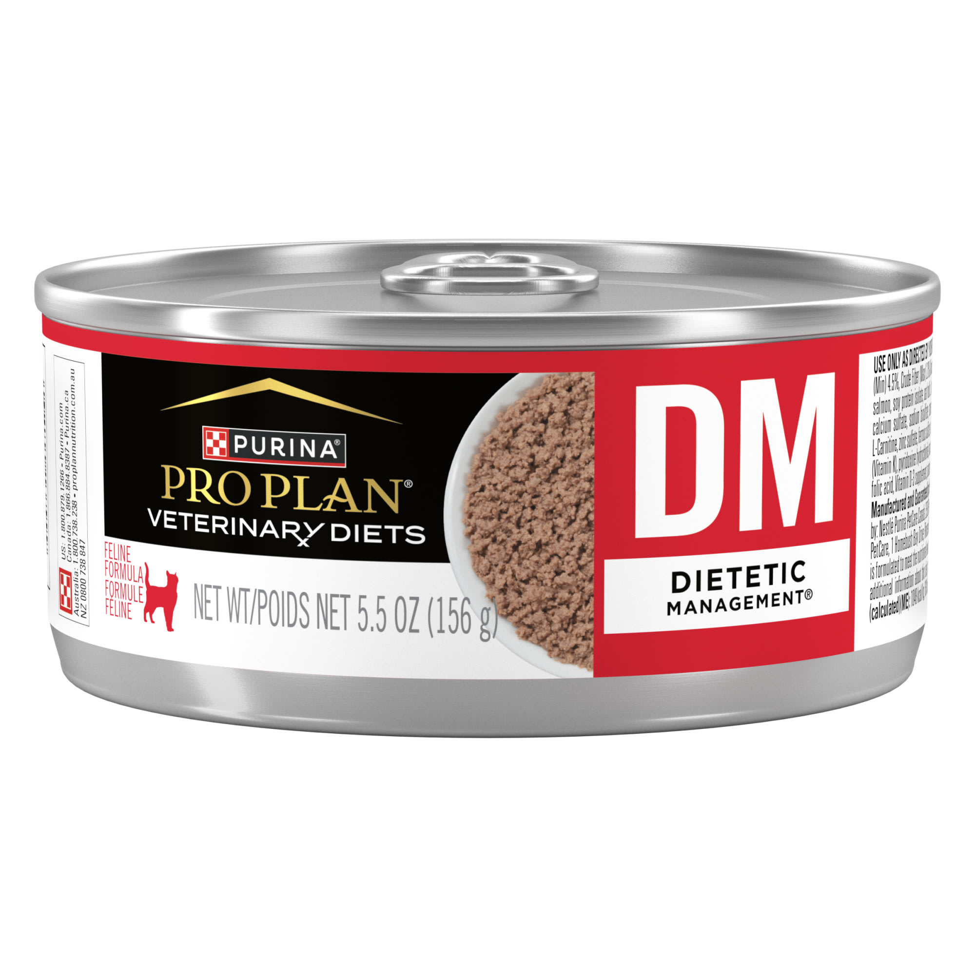 Purina Pro Plan Veterinary Diets DM Dietetic Management Feline Formula 