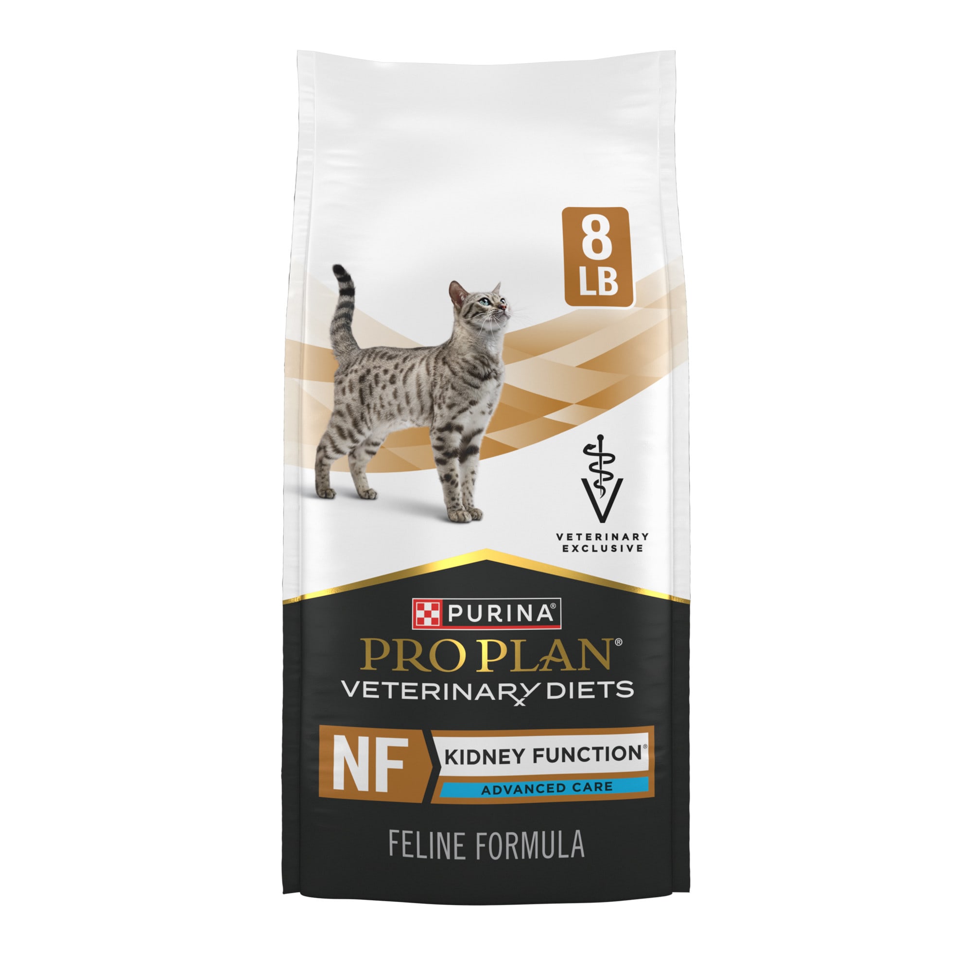 Purina Pro Plan Veterinary Diets NF Kidney Function Advanced Care Feline Formula Adult Dry Cat Food 8 lbs