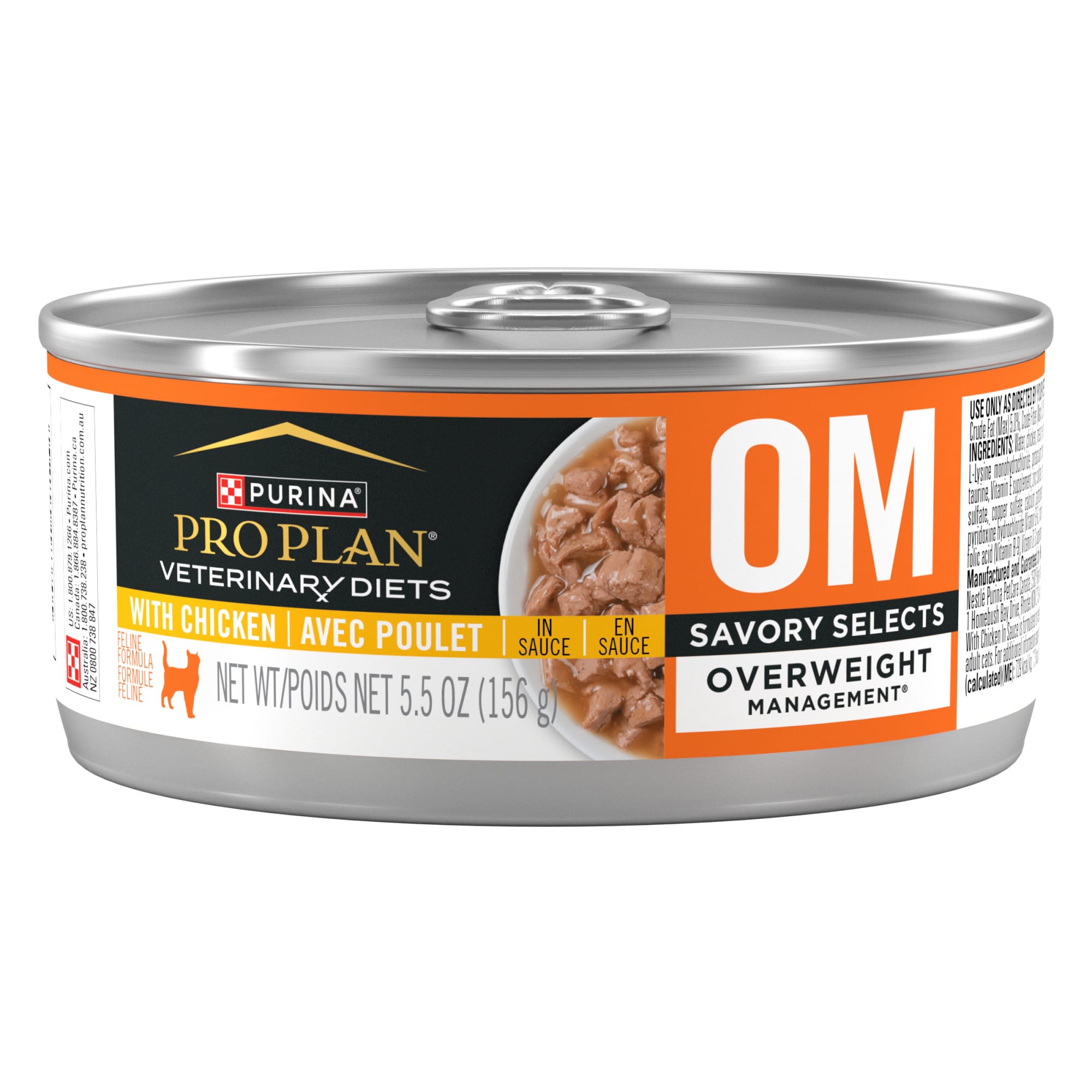 Pro plan clearance om cat food