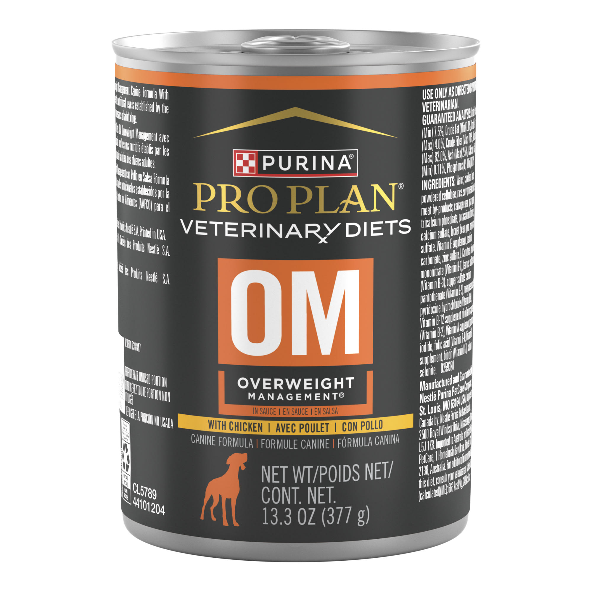 Purina Pro Plan Veterinary Diets OM Overweight Management Canine 
