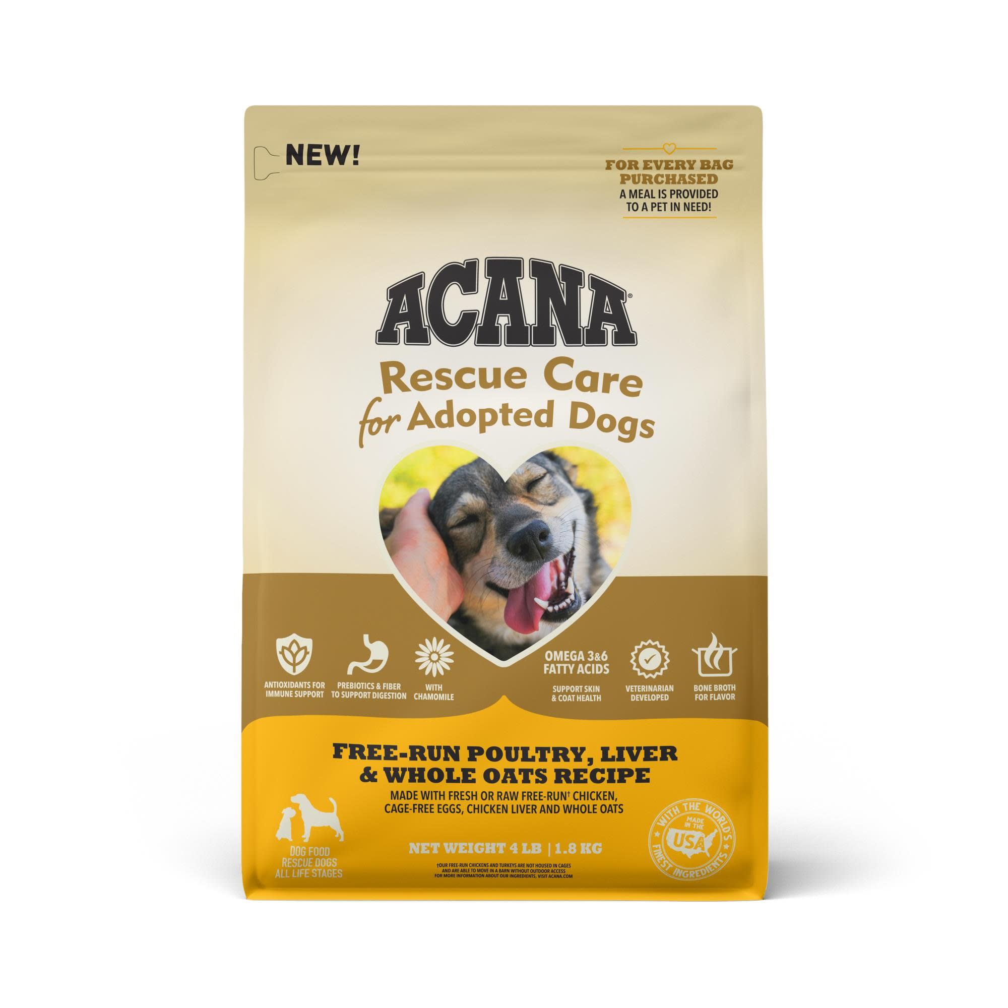 ACANA Rescue Care For Adopted Dogs Free Run Poultry Liver Whole