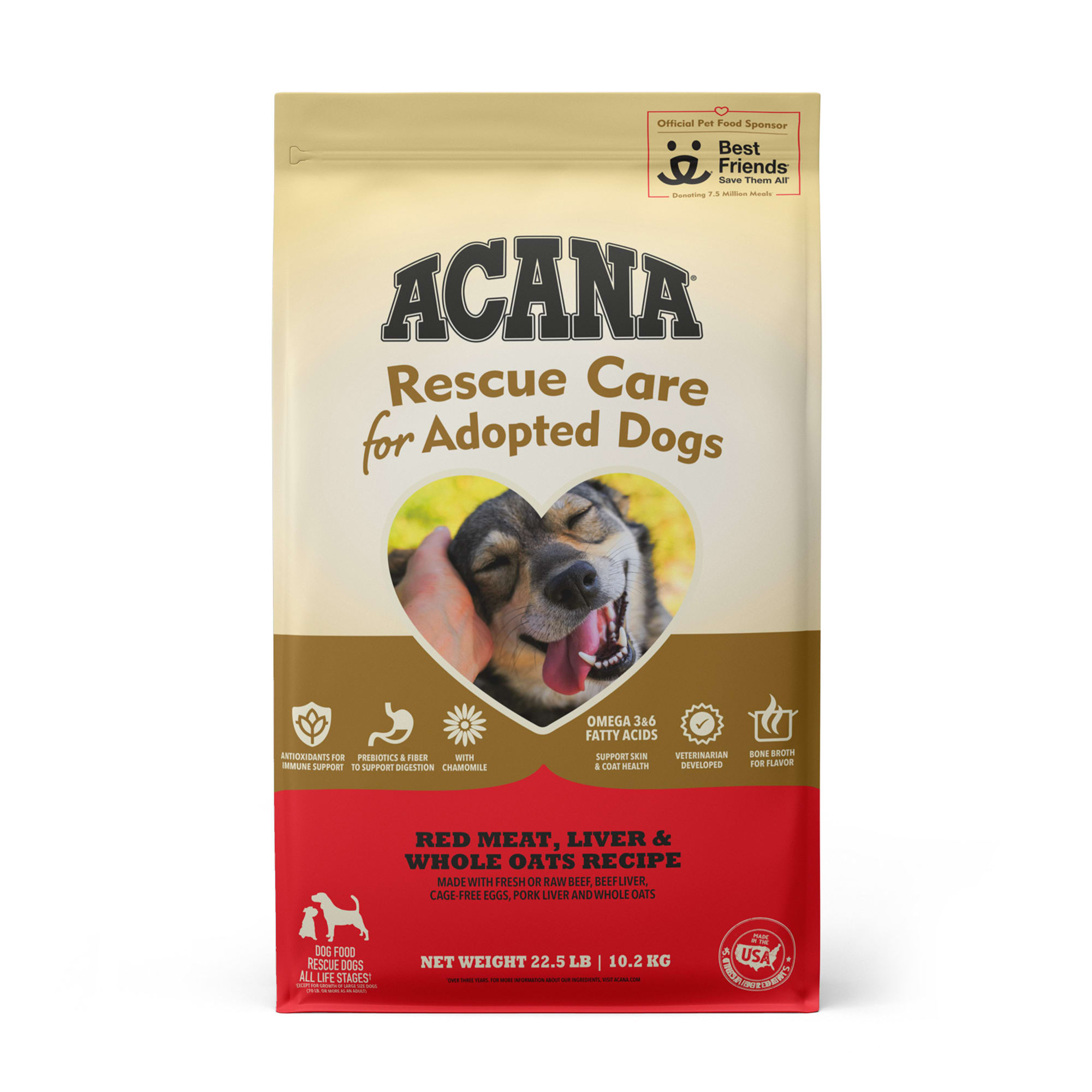 ACANA Rescue Care For Adopted Dogs Red Meat, Liver & Whole Oats Recipe  Premium Dry Food,  lbs. | Petco