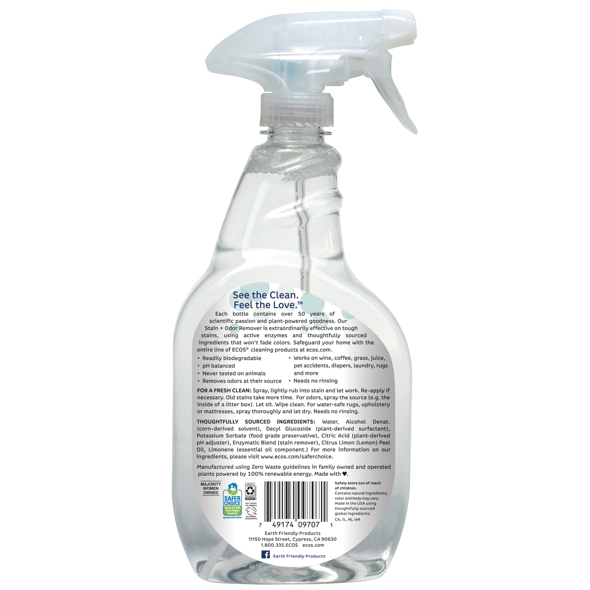 Ecos stain and top odor remover