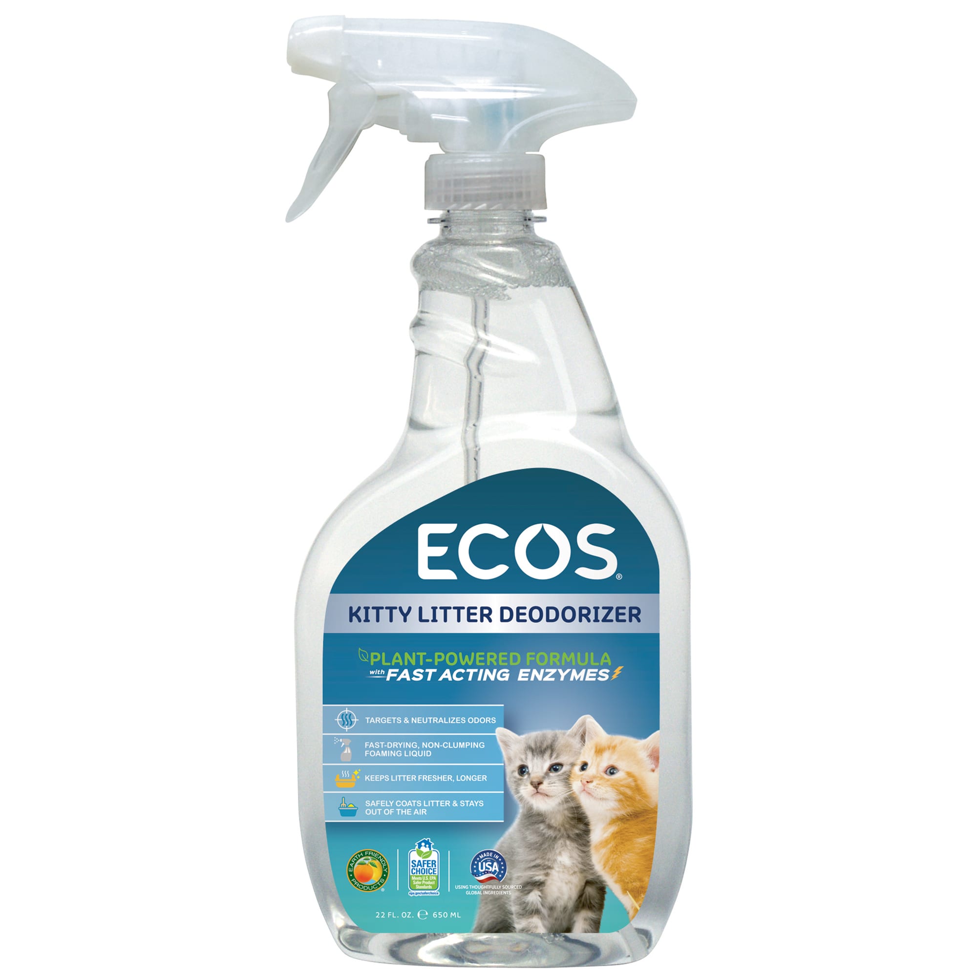 ECOS Kitty Litter Deodorizer Spray 22 Fl Oz Petco