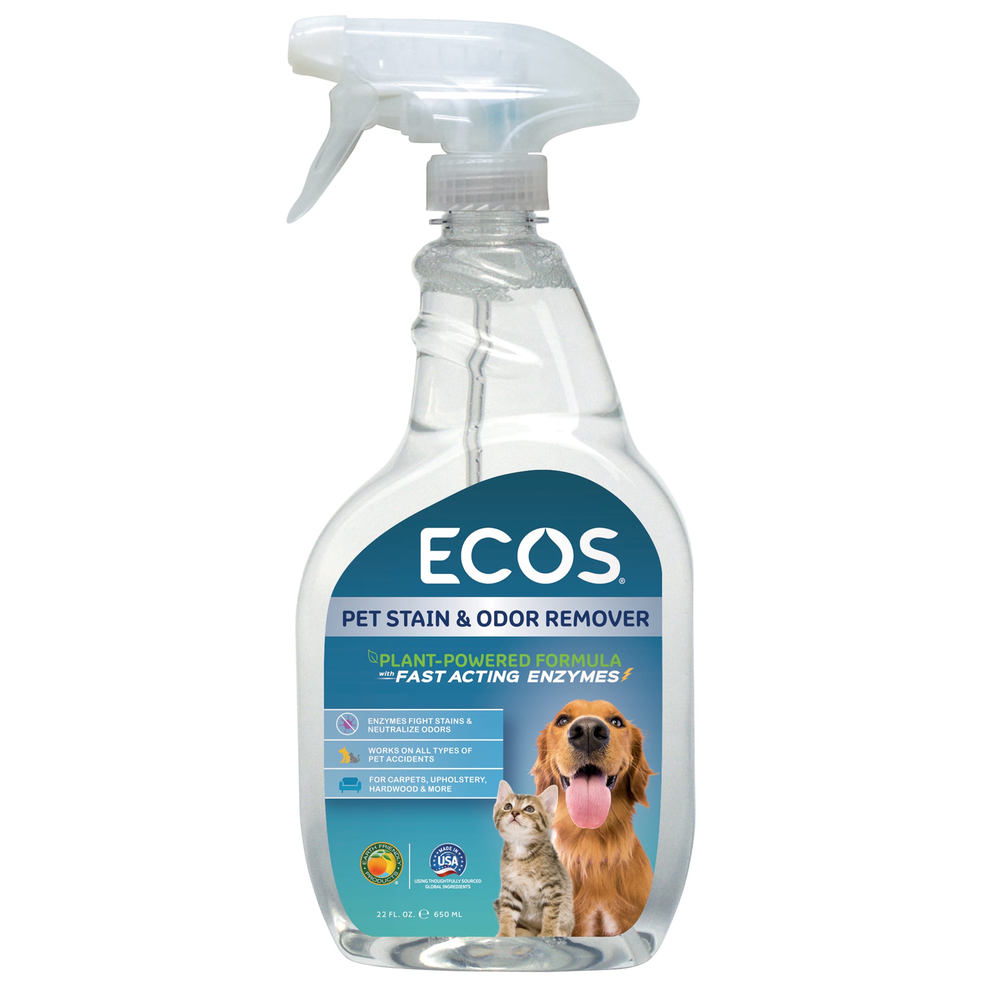 Dog stain outlet and odor remover