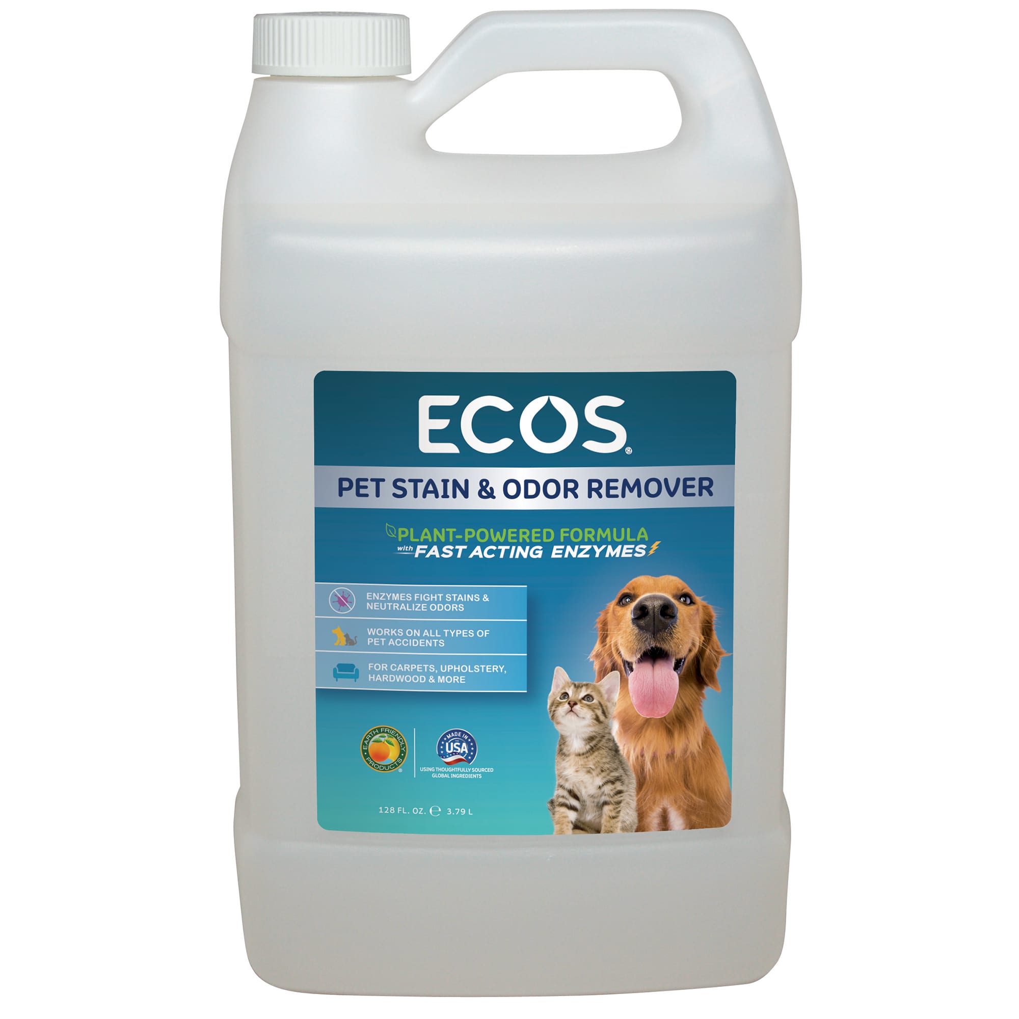 ECOS Enzyme Pet Stain & Odor Remover 128 fl. oz.