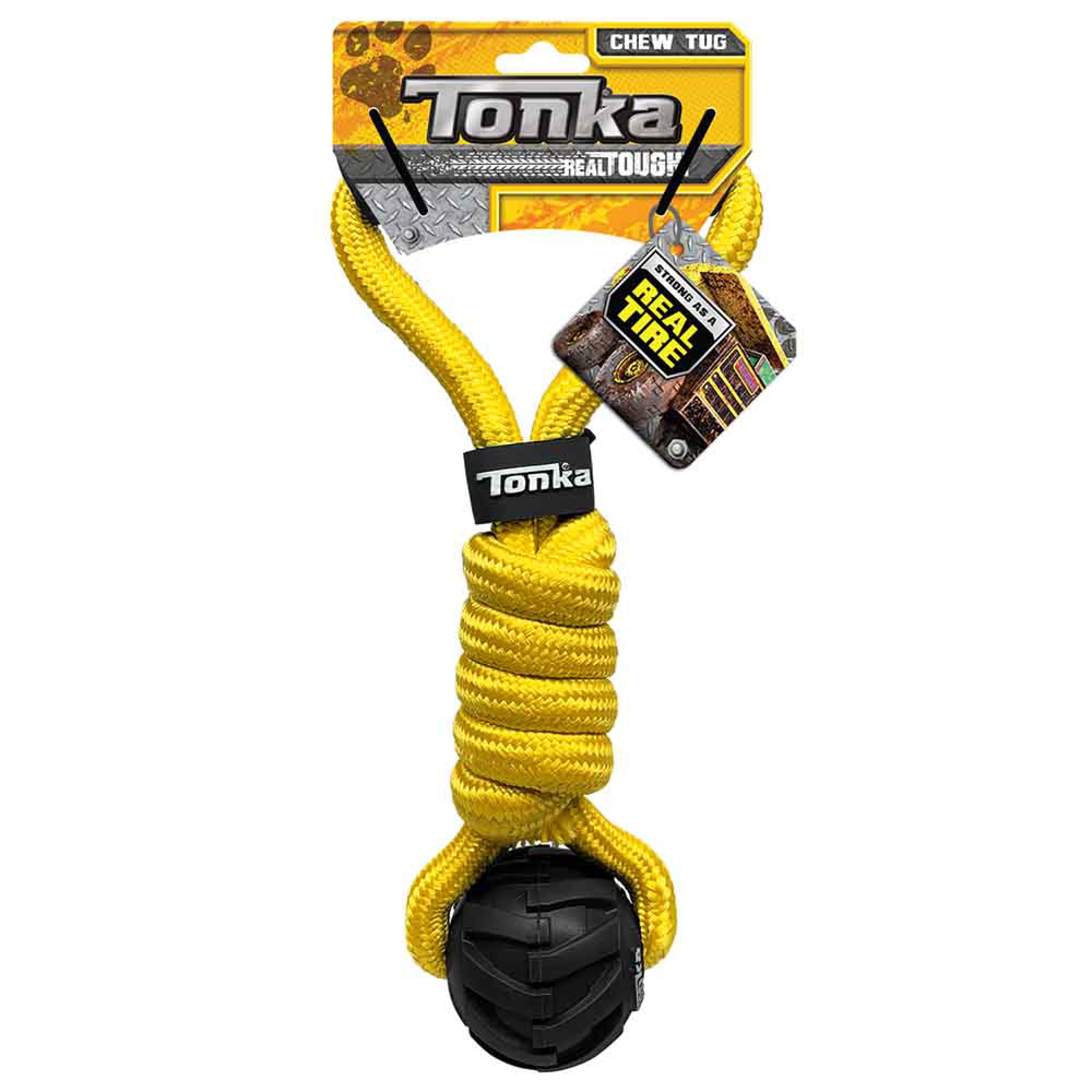 Tonka Rope Tug with Ball Dog Toy, Large Petco