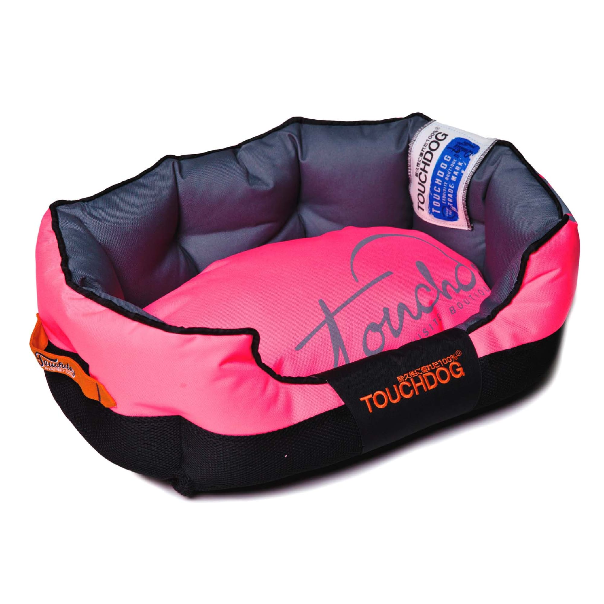 Touchdog Performance-Max Sporty Comfort Cushioned Dog Bed, 29.6" L X 19 ...