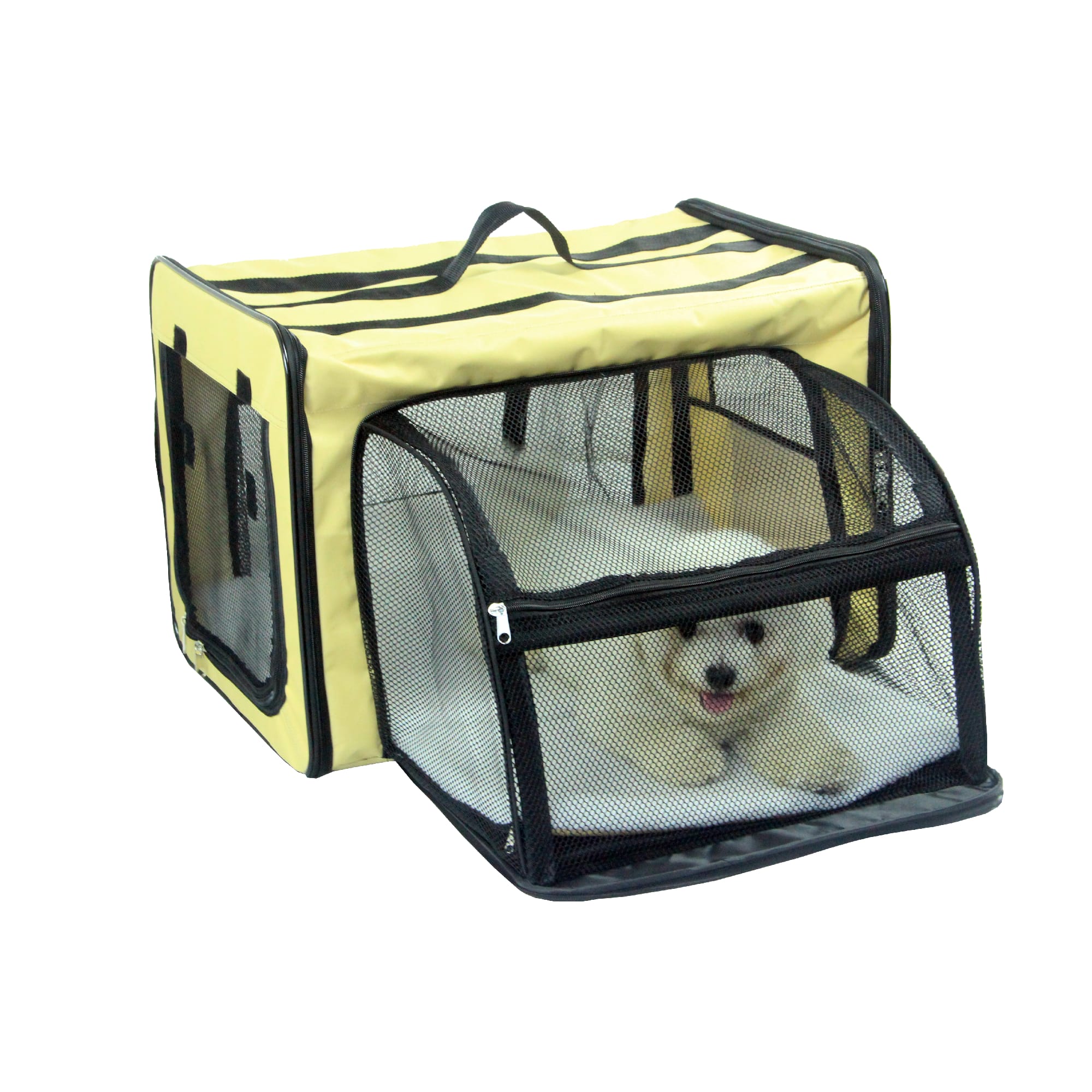 Expandable clearance dog cage