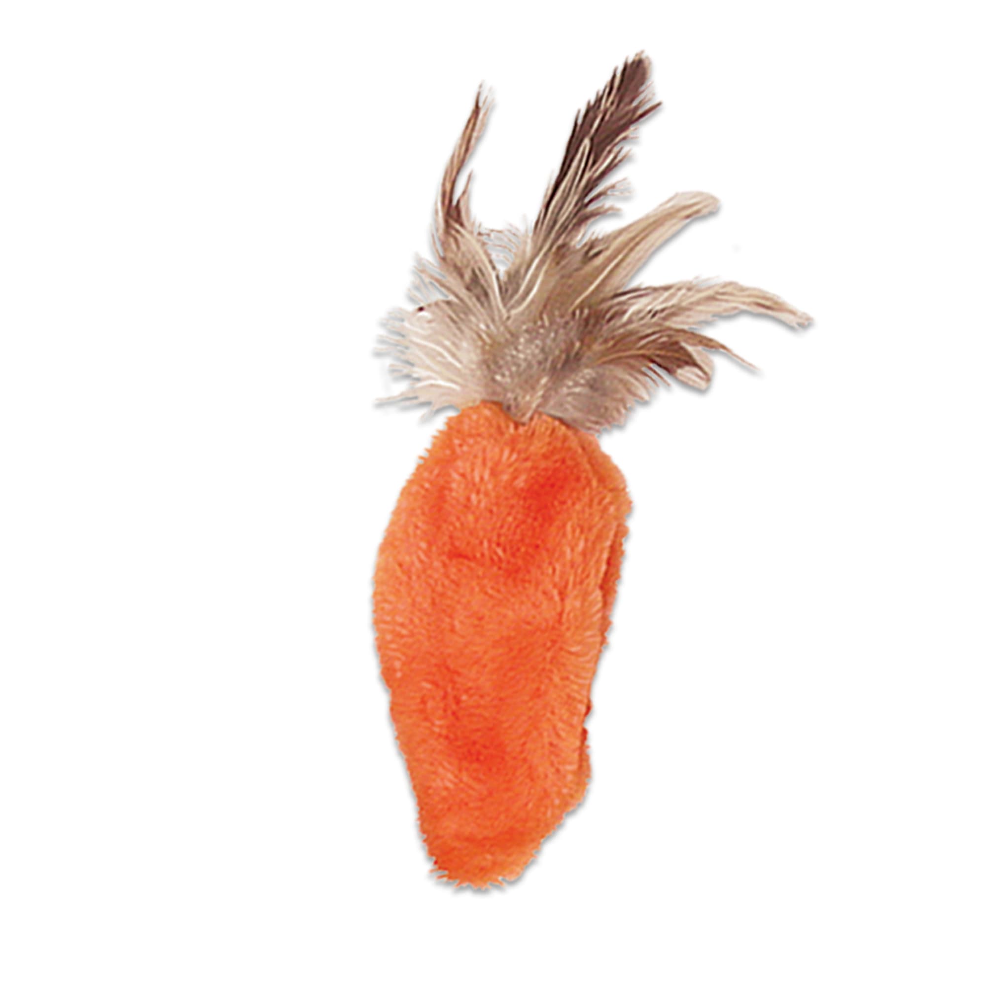 UPC 763034610026 product image for KONG Refillables Carrot with Feather Top Cat Toy, One Size Fits All, Orange | upcitemdb.com