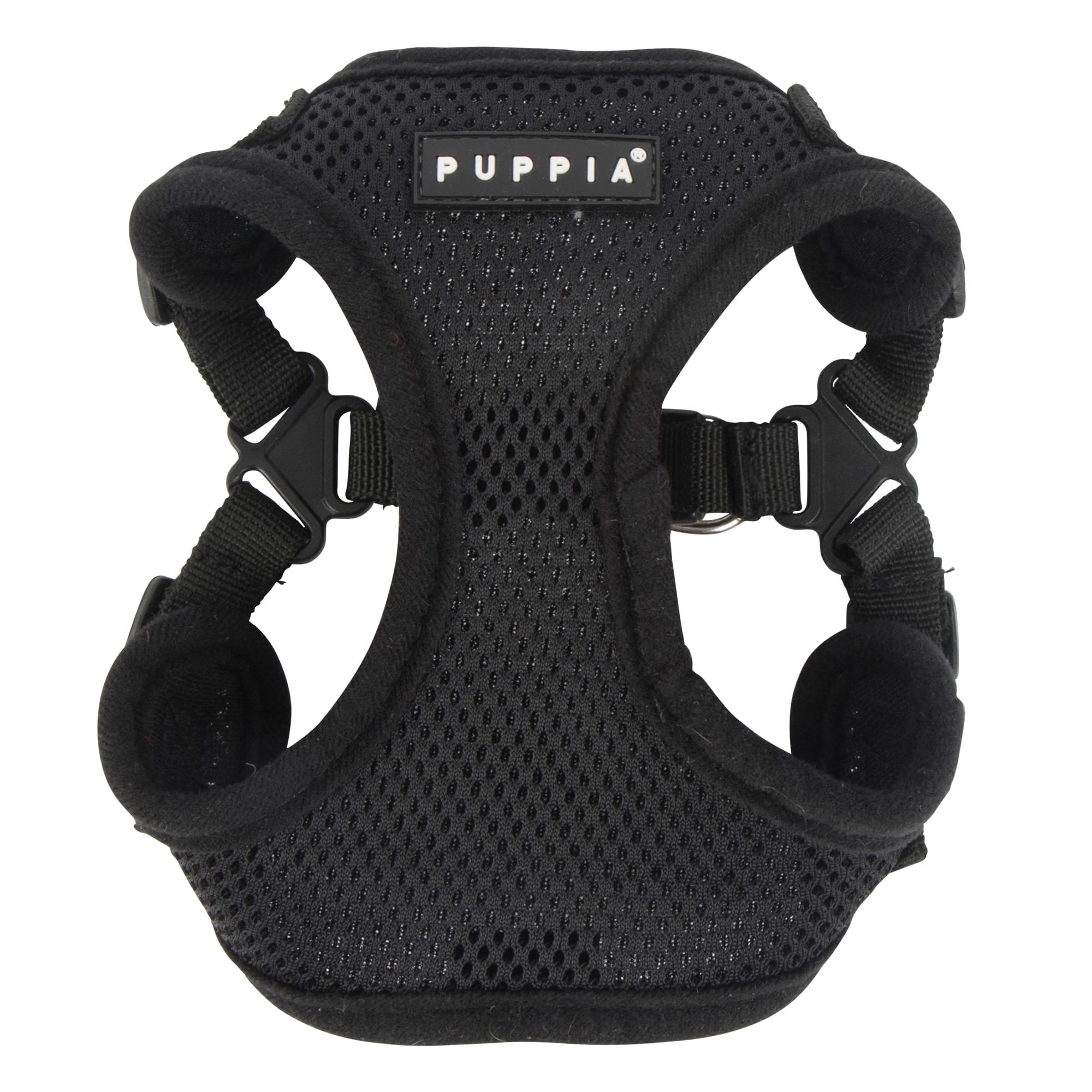 Puppia Soft Mesh Comfort Harness for Small Dogs Black