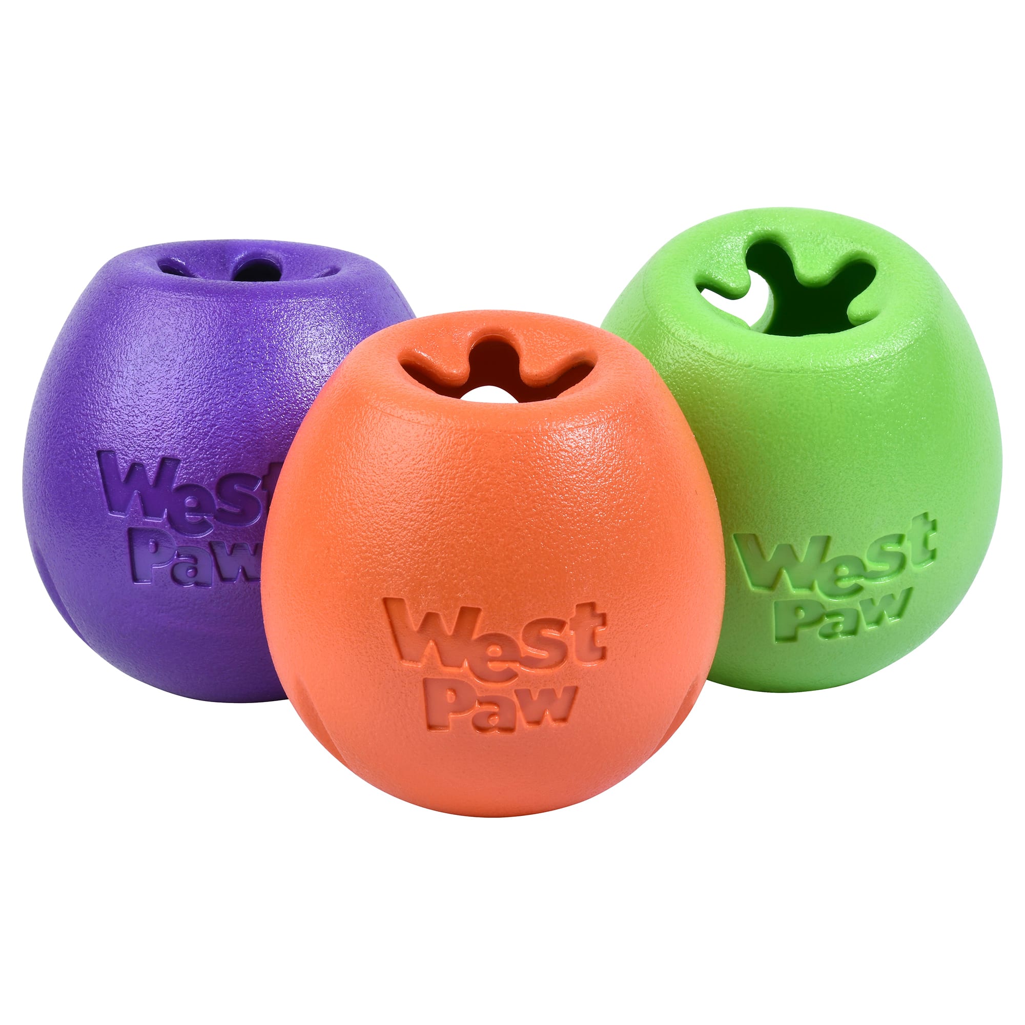 West Paw Rumbl Dog Toy - Melon - Large