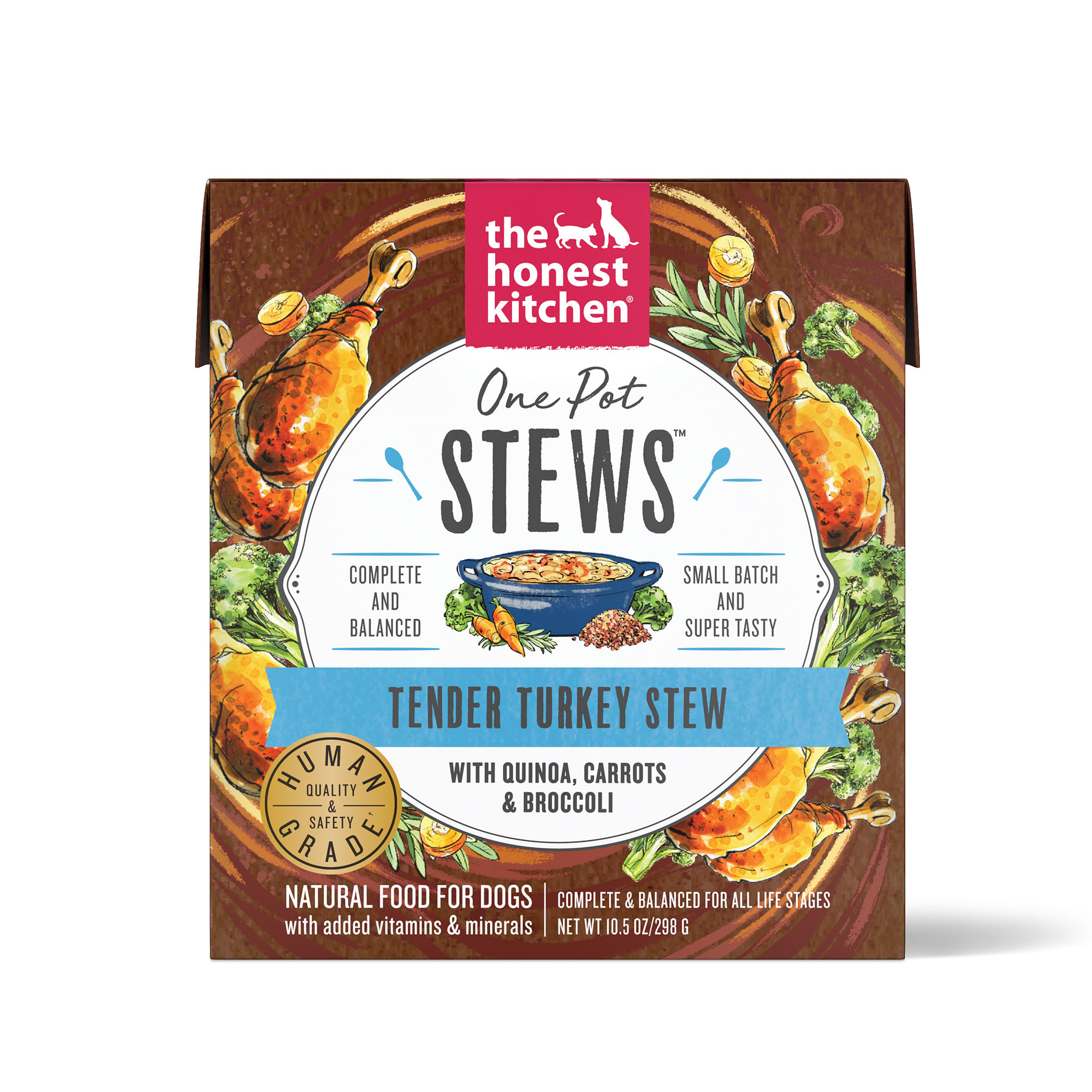 The Honest Kitchen One Pot Stews Tender Turkey Stew with Quinoa