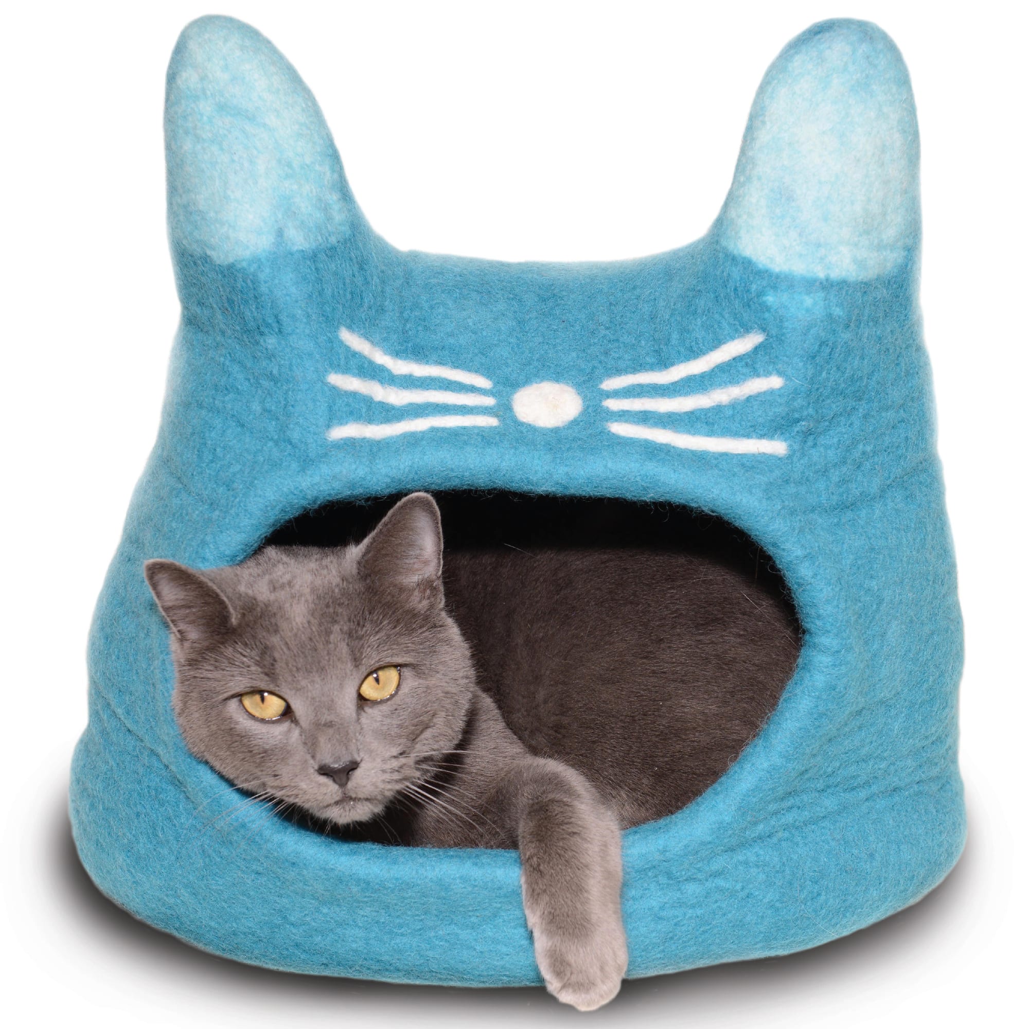 EveryYay Straw Cat Head Bed, 16.5 L X 14.2 W X 14.5 H