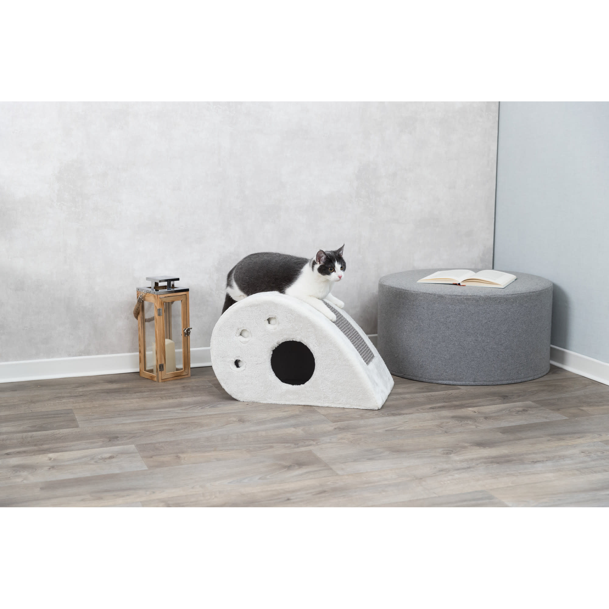 Trixie Cream Topi Cat Condo 13 H Petco