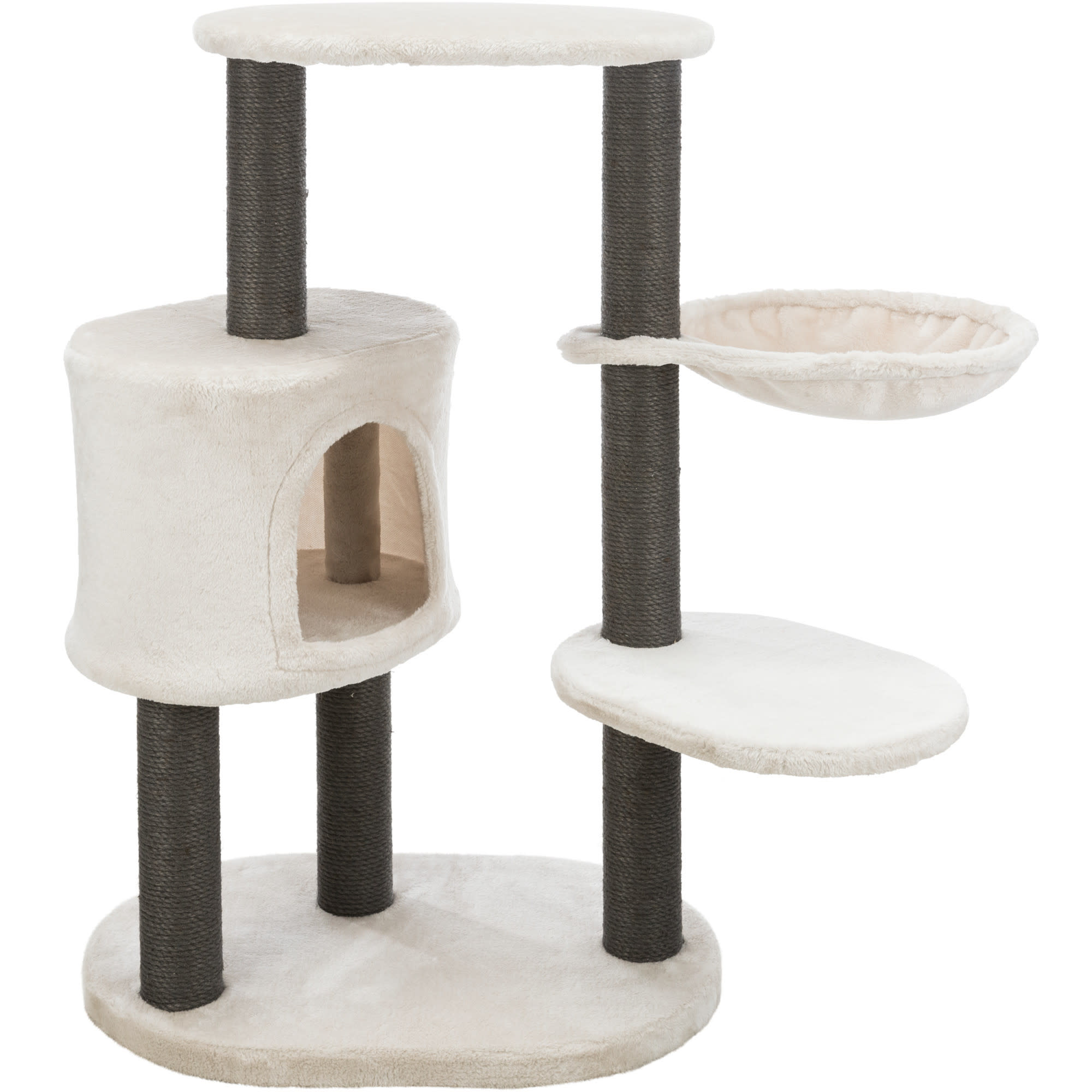 TRIXIE Light Gray Moriles Cat Tower, 39" H Petco