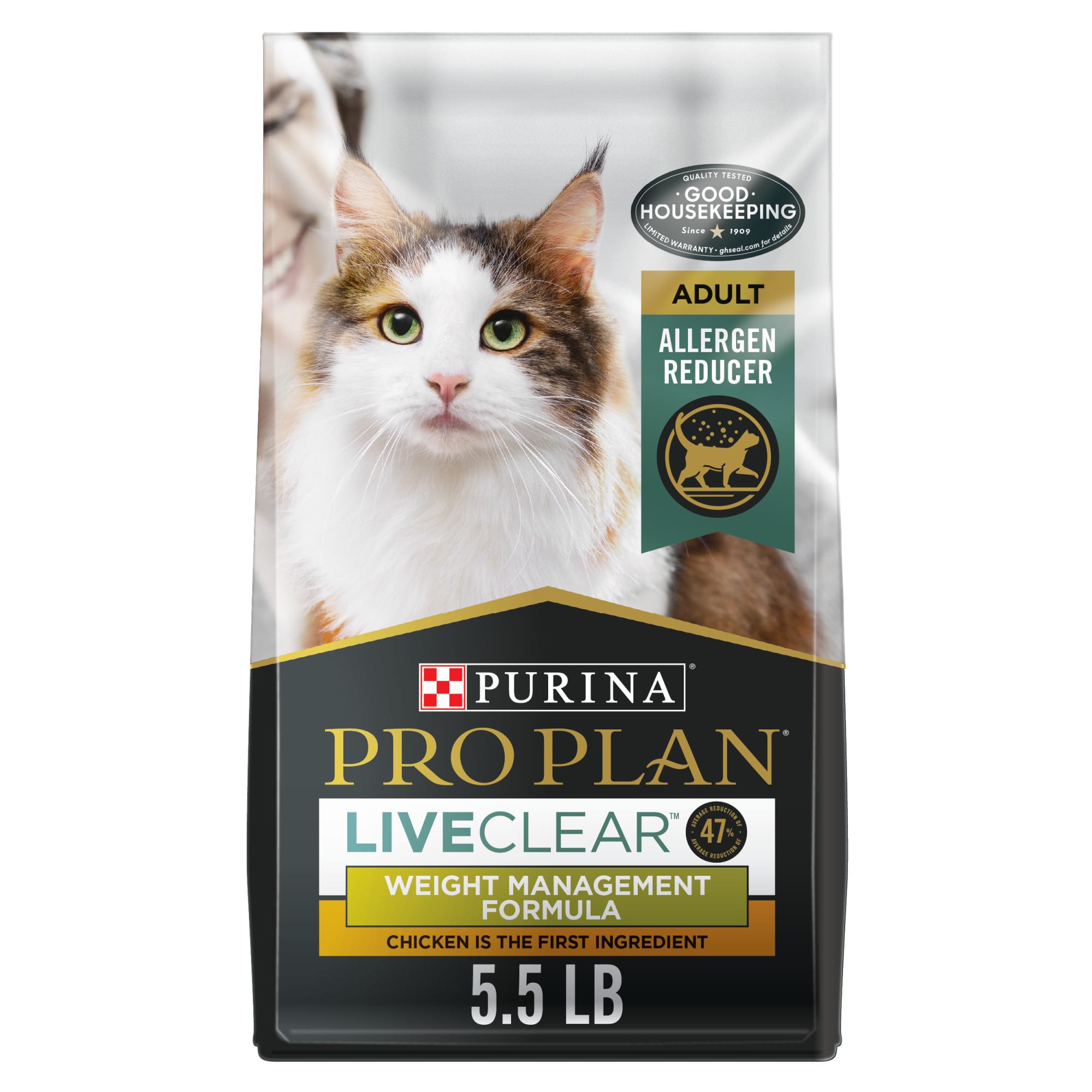 UPC 038100191410 product image for Purina Pro Plan Liveclear Weight Management Formula Chicken Adult Dry Cat Food,  | upcitemdb.com