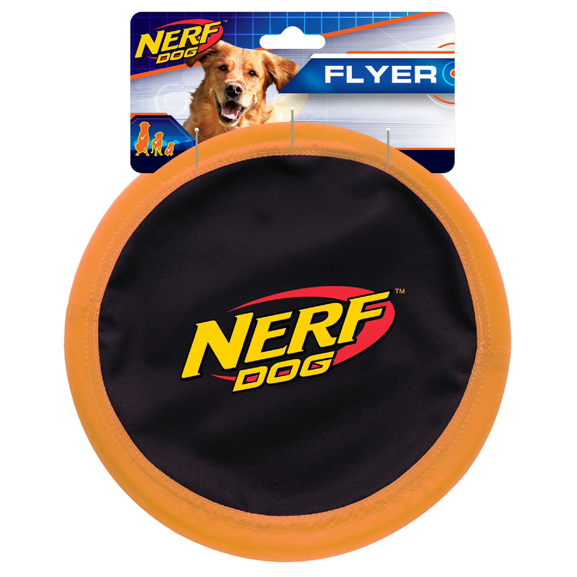 killing Om indstilling Til fods Nerf Nylon Zone Flyer Dog Toy, Medium | Petco