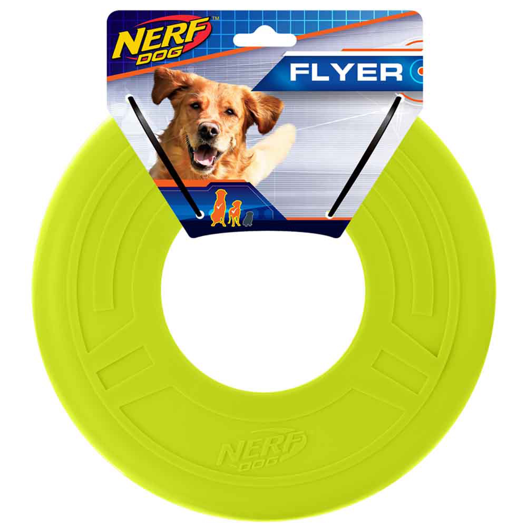 1pc Green Pet Dog Toy Self-entertaining Flying Disc Auto-feeder With Tpr  Material, For Dogs Only