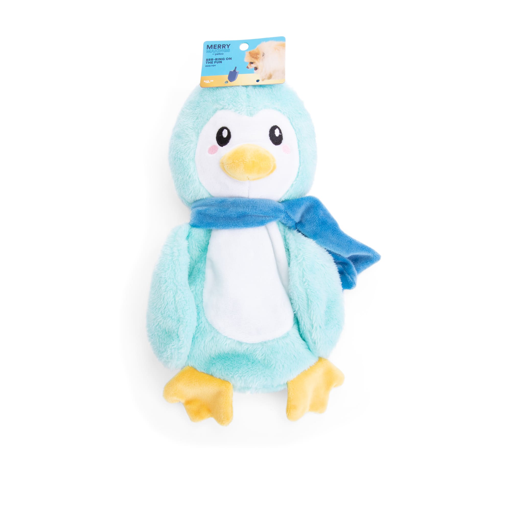 Hear Doggy Plush Toy Small-Penguin 