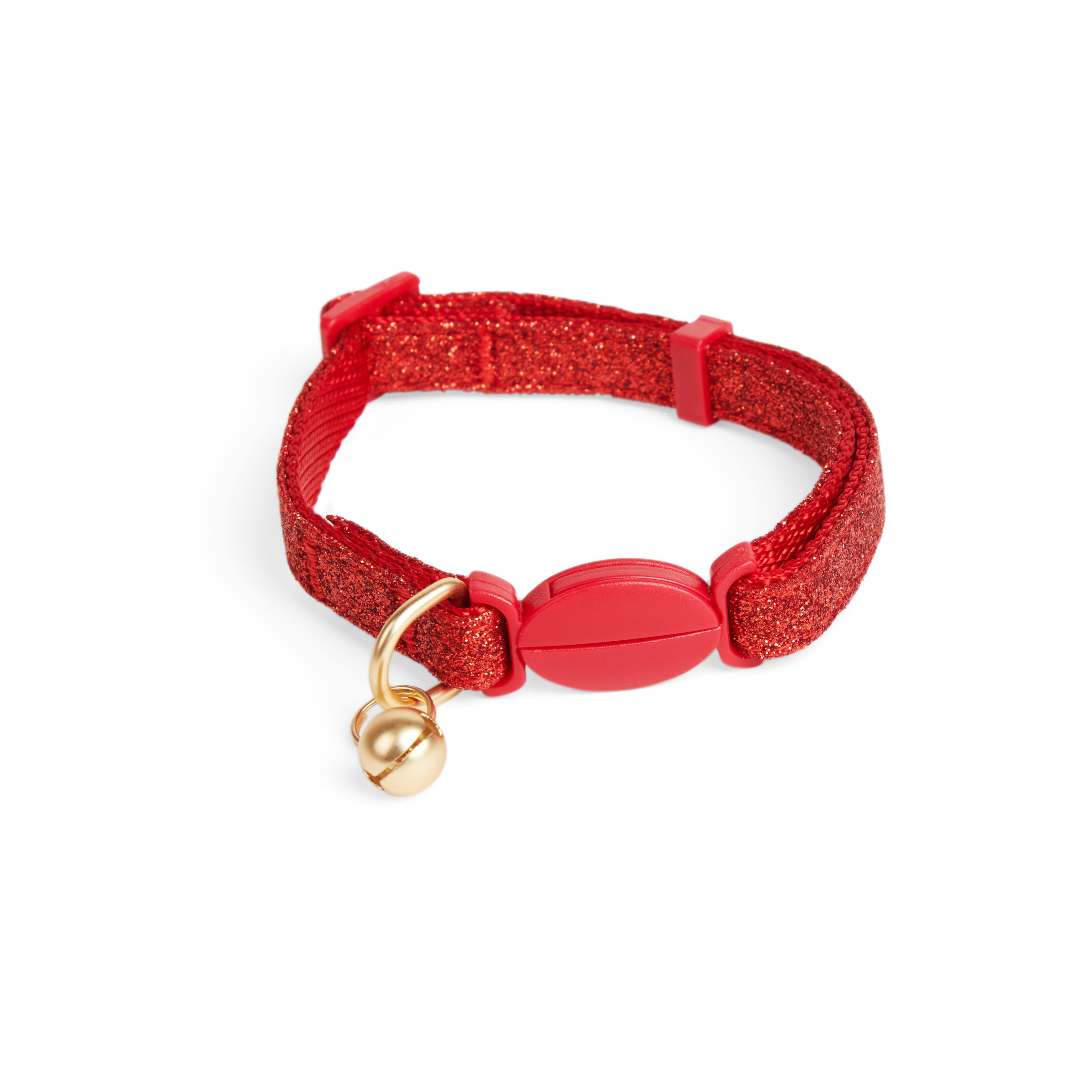 Cat Collar - Nautical Sunset - Coral Red Anchor & Lobster Cat